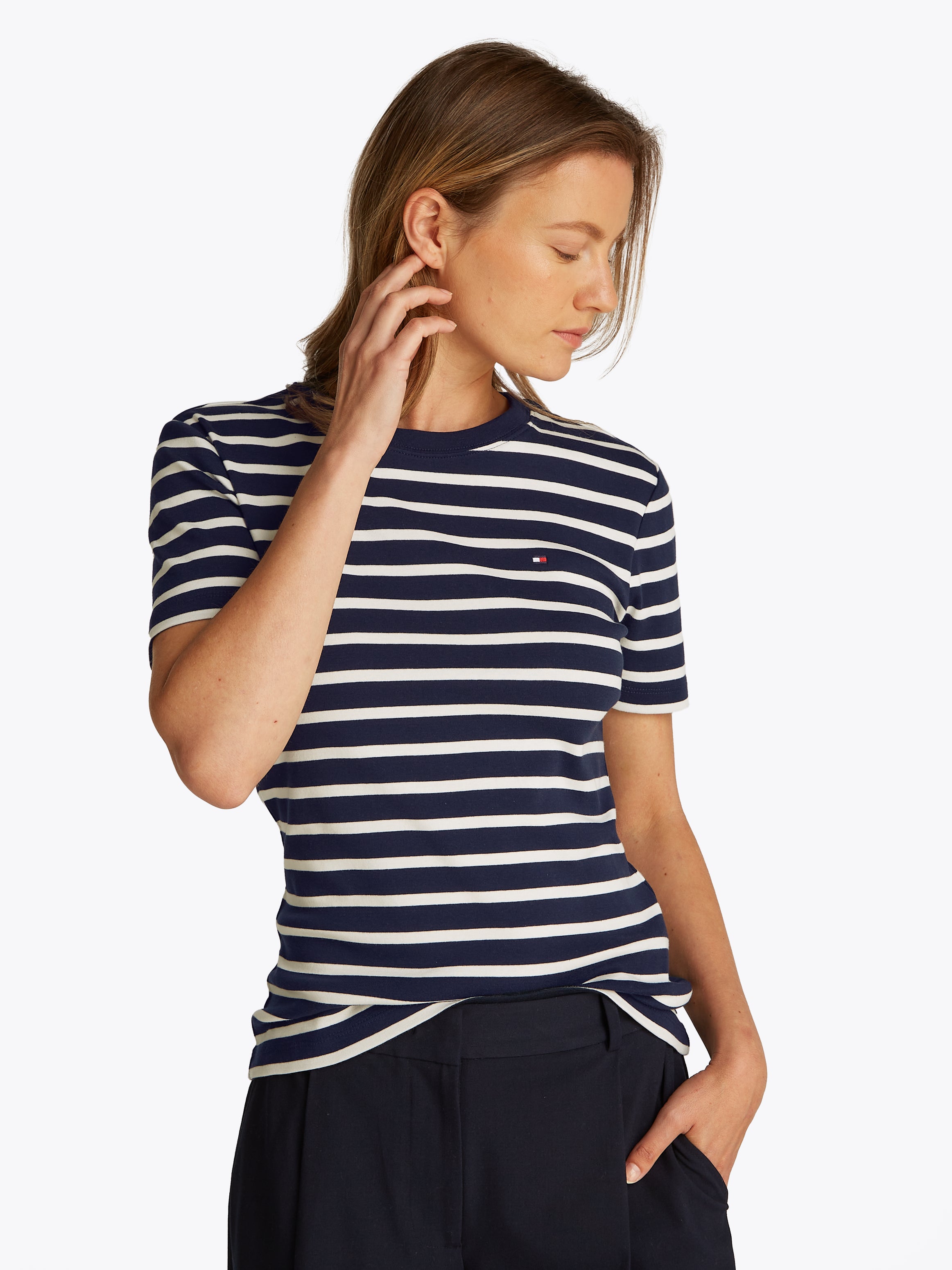 T Shirt Tops DOB - TOMMY HILFIGER EUROPE B.V. - WW0WW40589