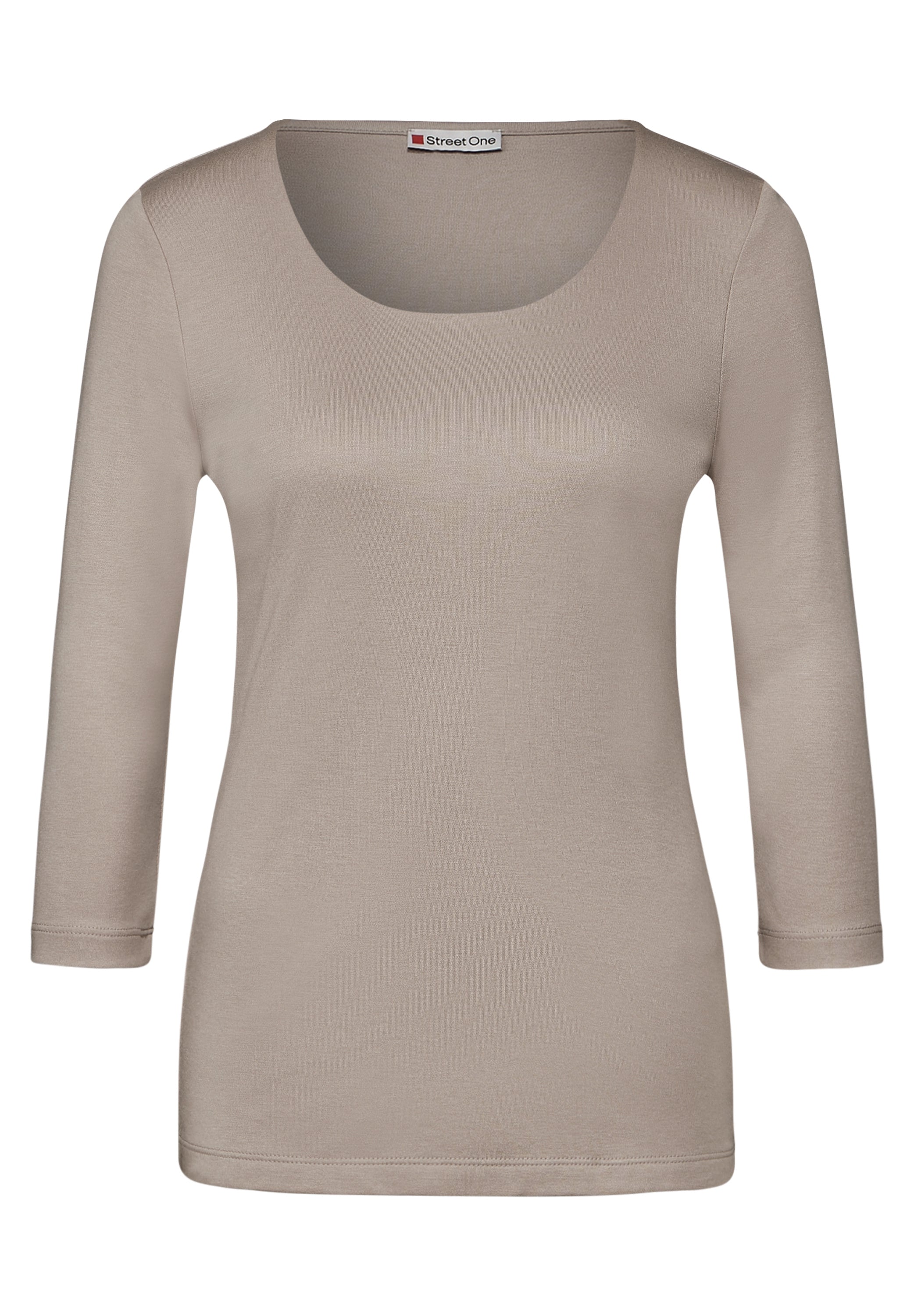 Street One Damenshirt Pania 3/4 Arm Gedoppelte Front