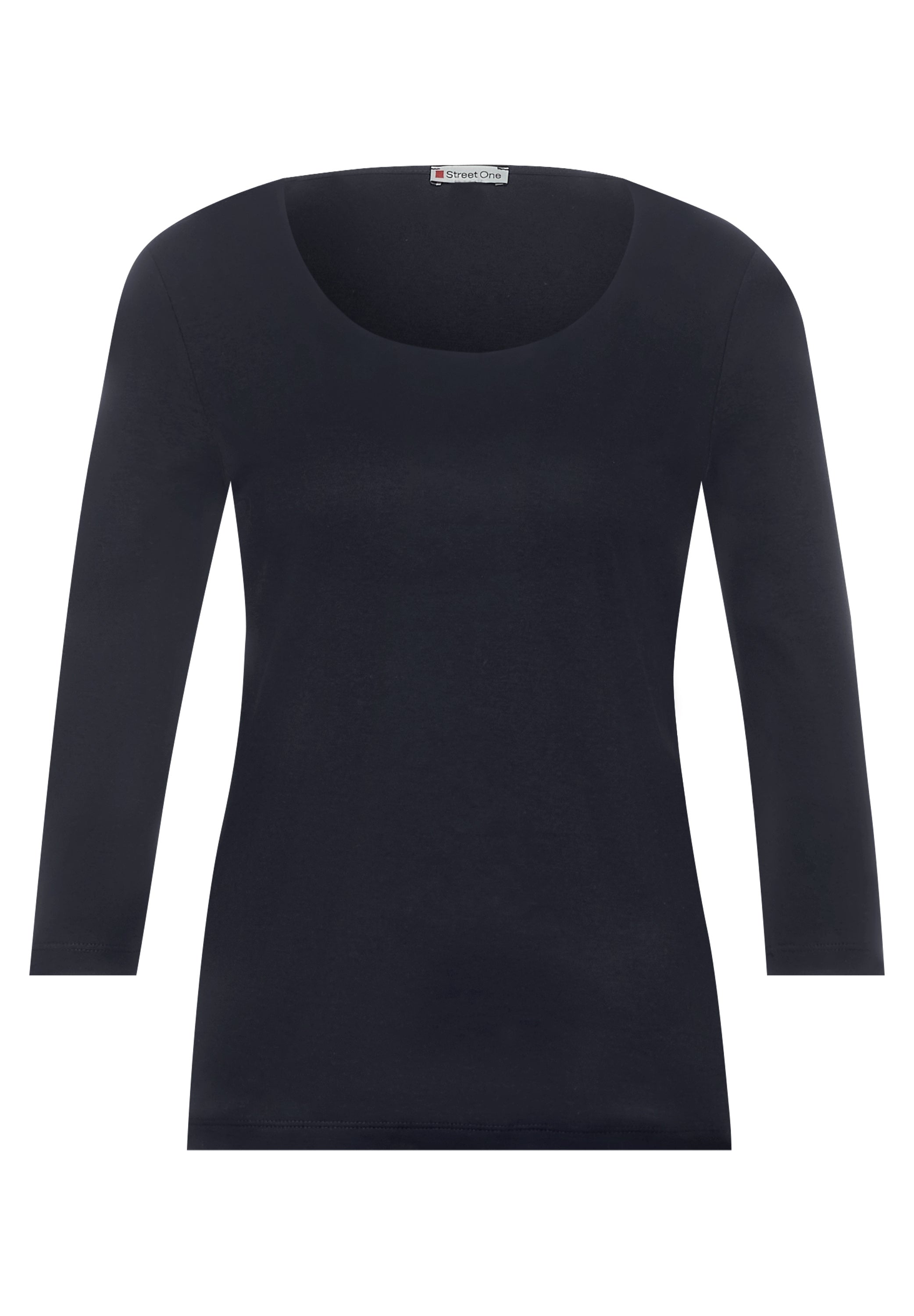 Street One Damenshirt Pania 3/4 Arm Gedoppelte Front