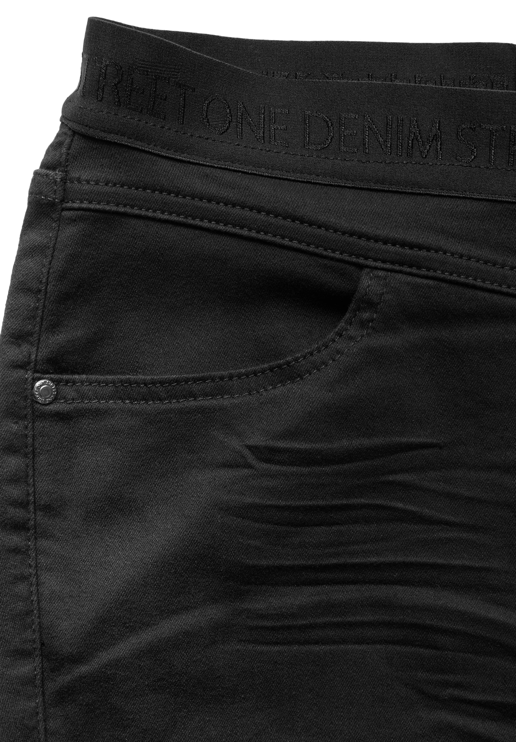 Street One Thermo-Jeggings Damen Hochbund Wärmend Stretch