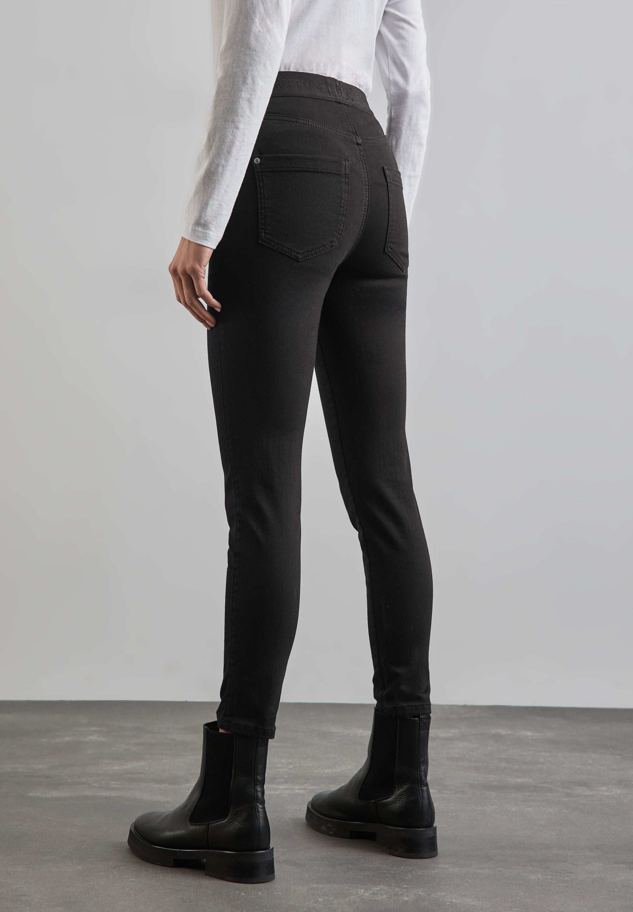Street One Thermo-Jeggings Damen Hochbund Wärmend Stretch