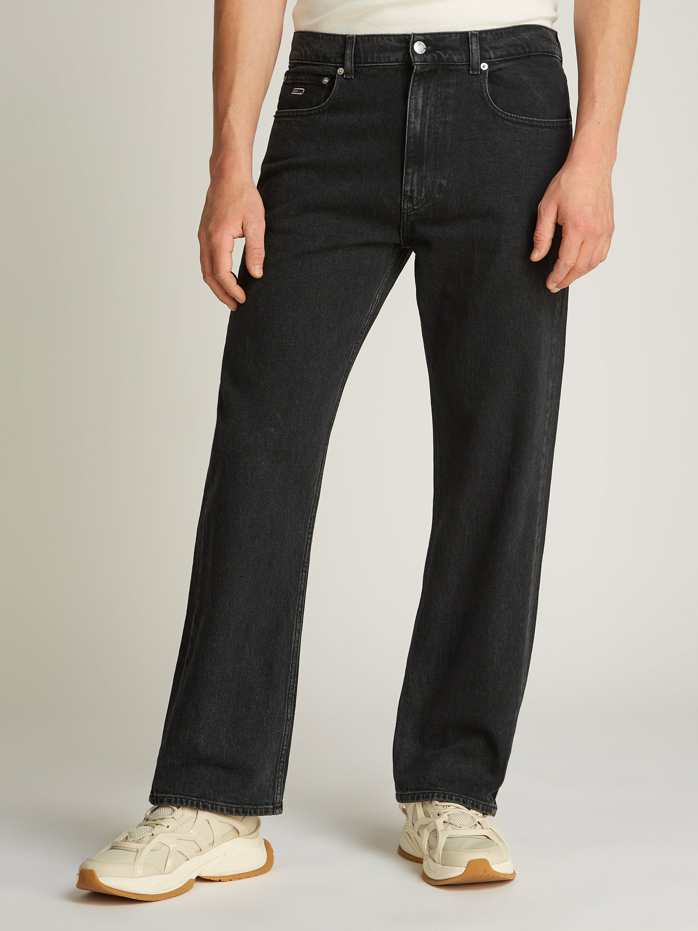 Theur Denim Black Jeans für Herren