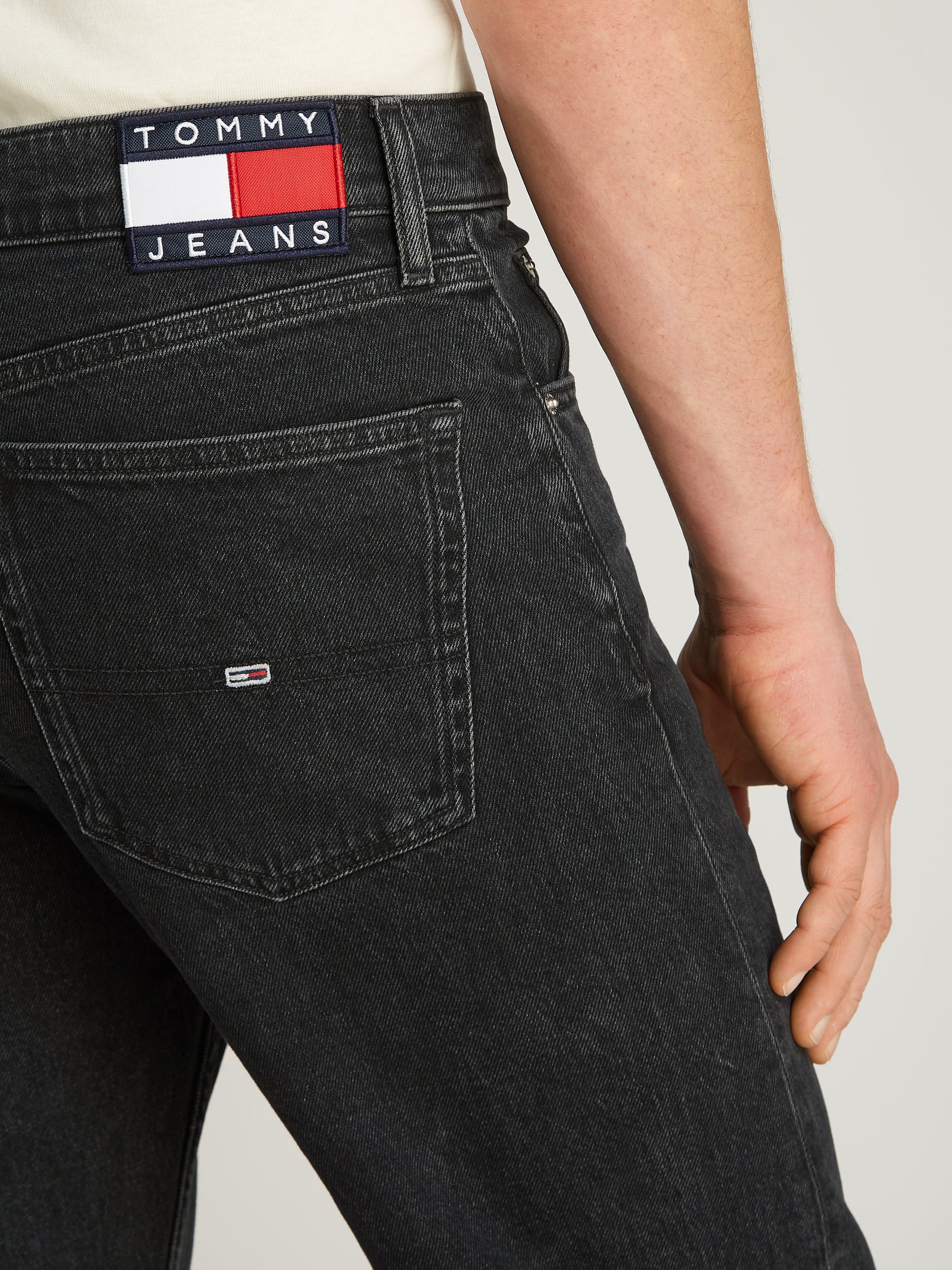 Theur Denim Black Jeans für Herren