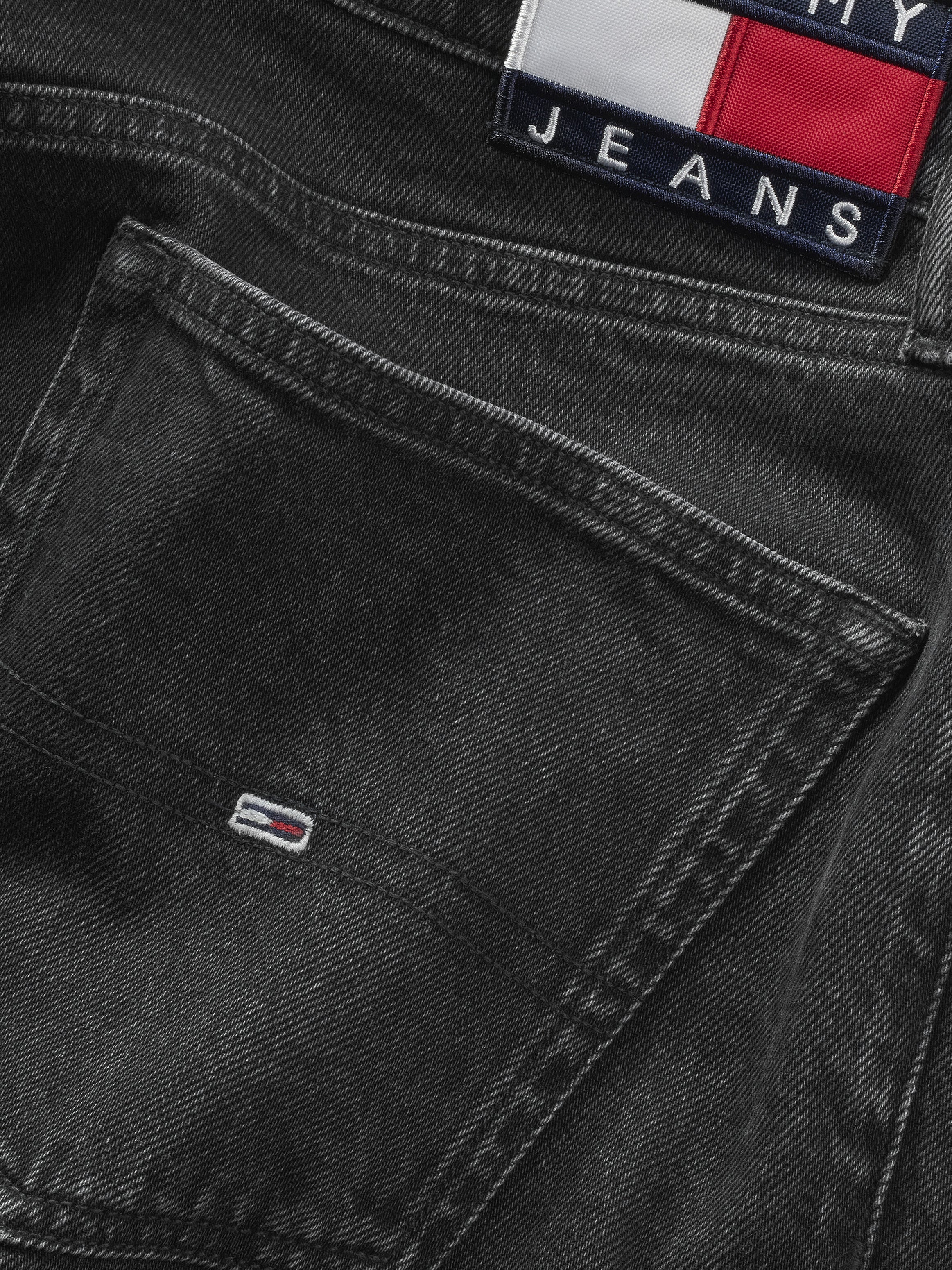 Theur Denim Black Jeans für Herren