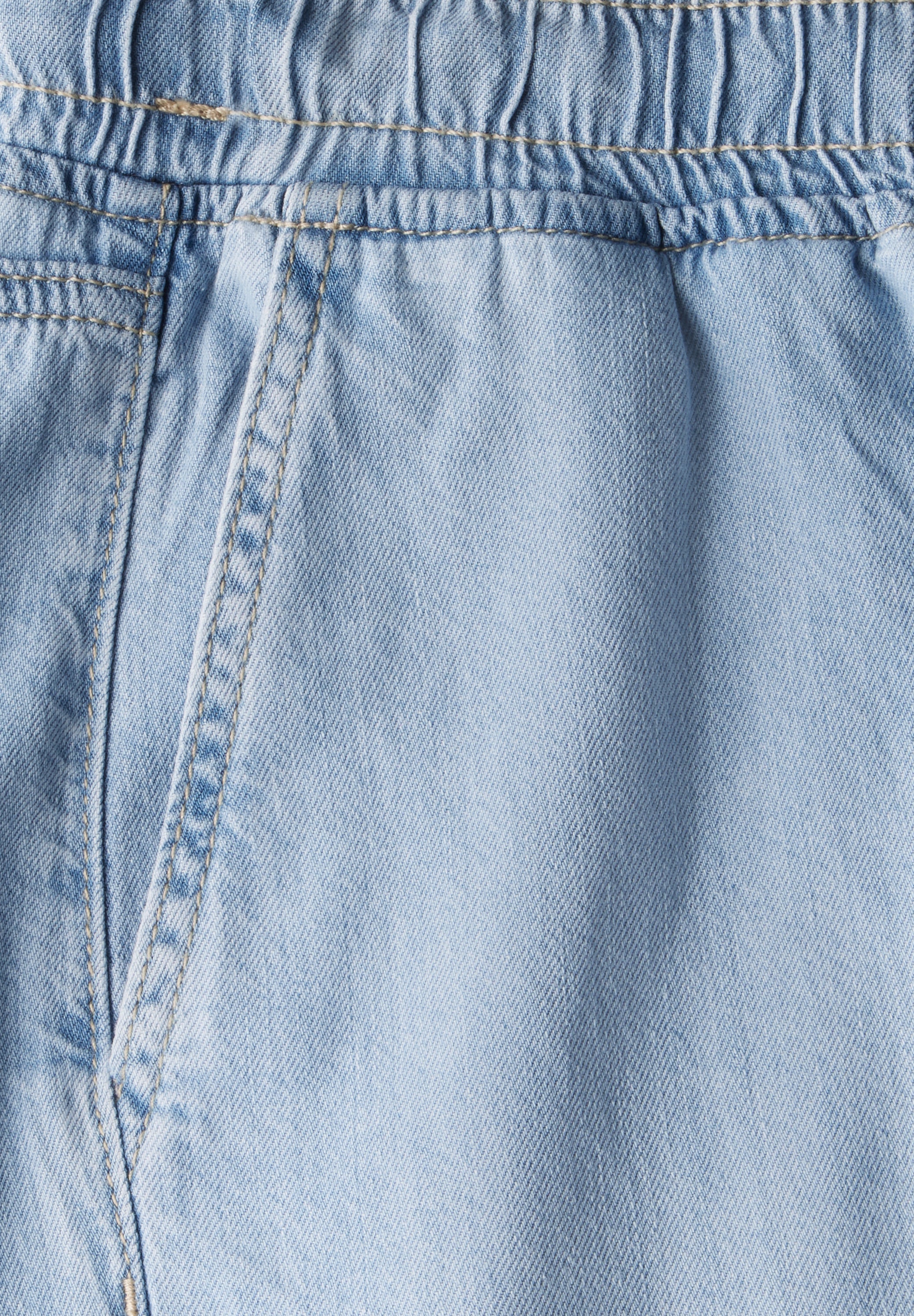 Street One Wide Leg Jeans Damen Loose Fit High Waist Baumwoll-Lyocellmix