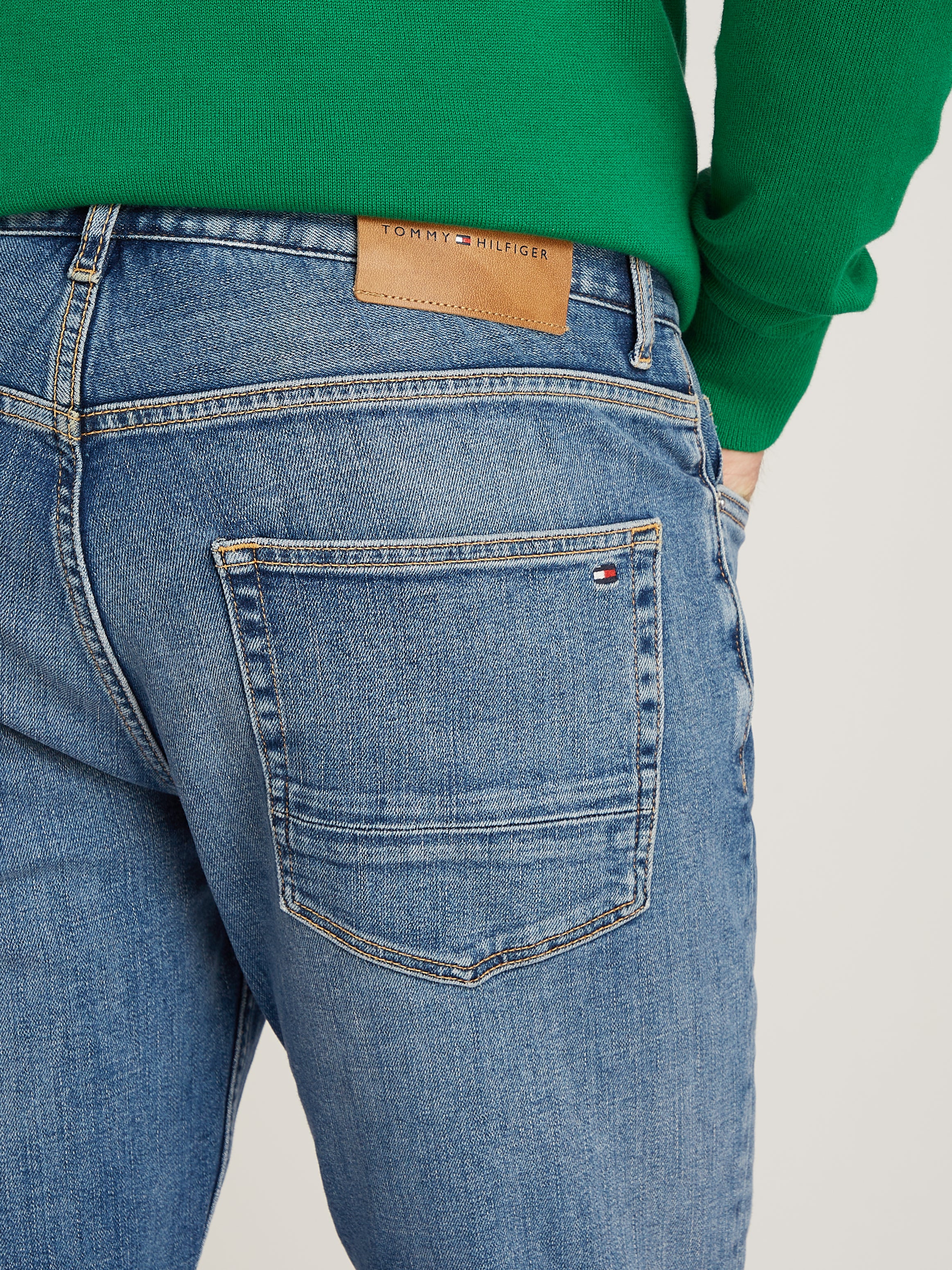 Theur Leichte Blaue Regenerative Baumwollmischung Herren Jogginghose