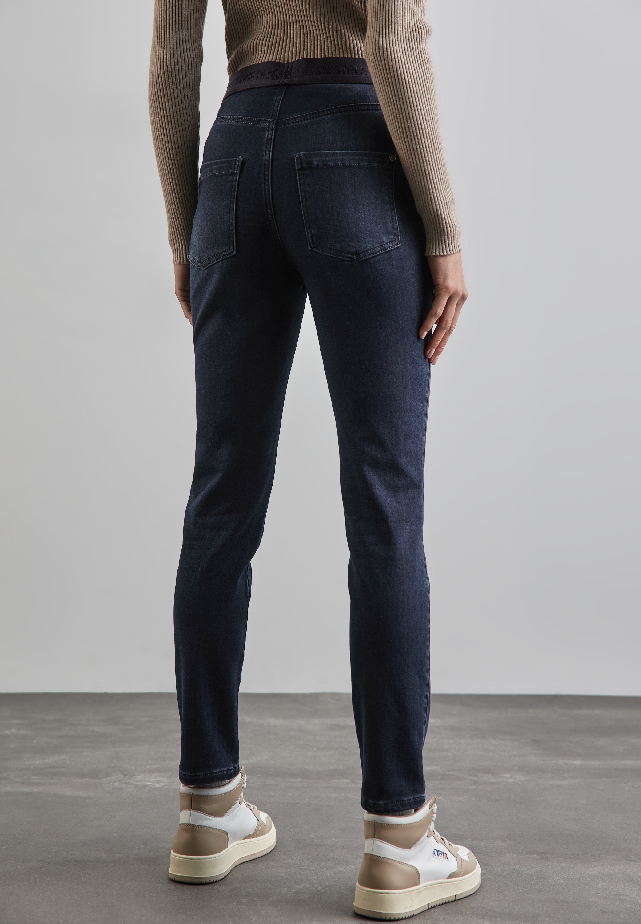 Street One Thermo-Jeggings Damen Wärmende High Waist Leggings