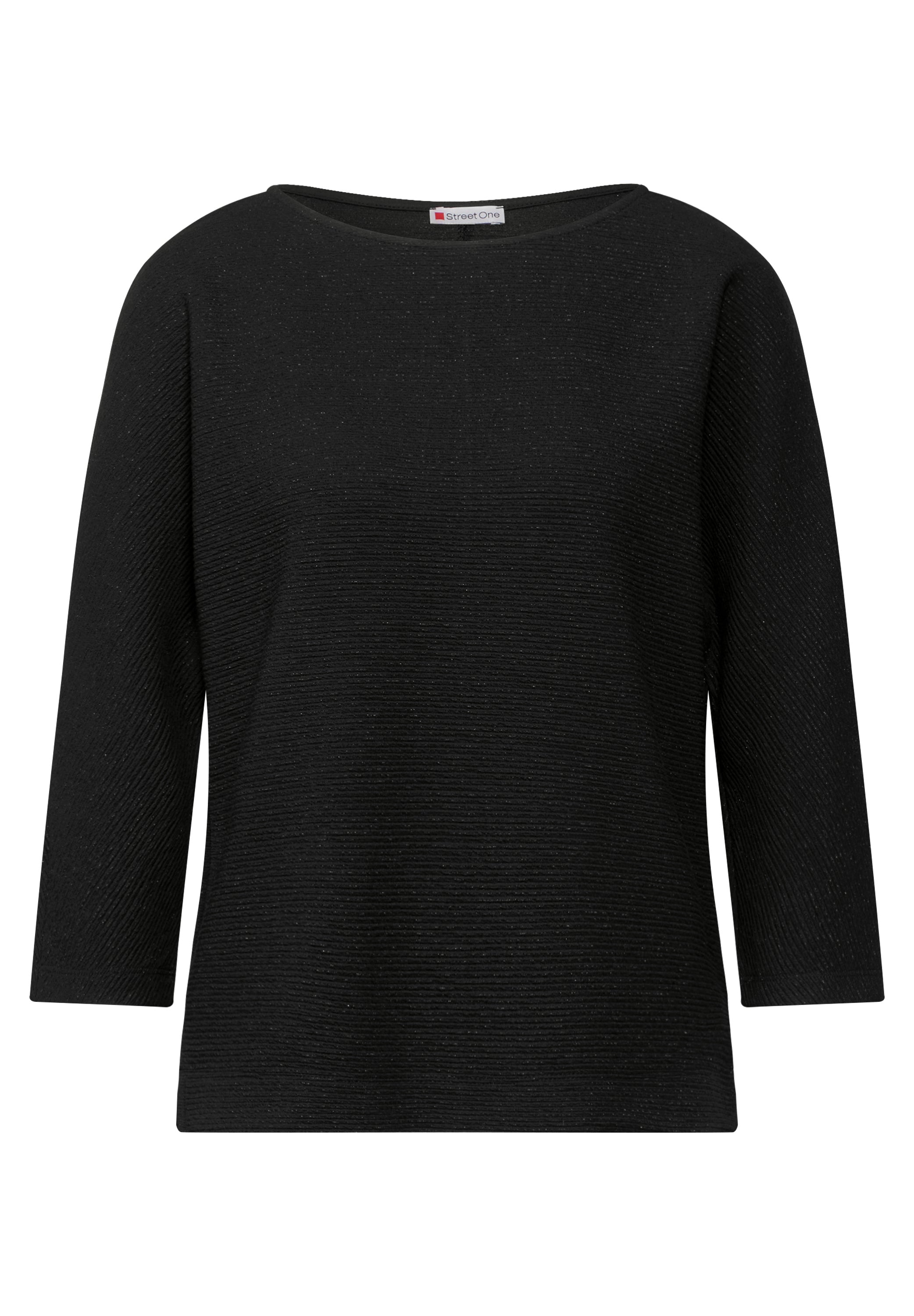 Street One Damenshirt 3/4-Arm mit U-Boot-Ausschnitt