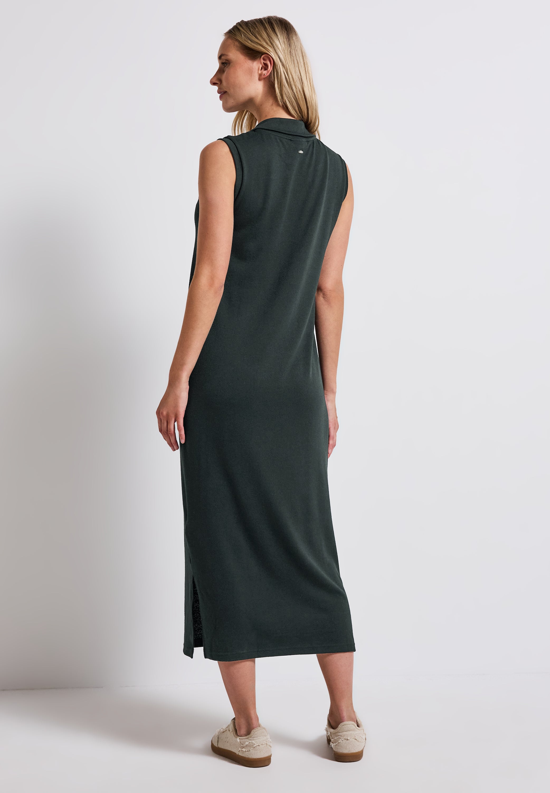 Street One Midi-Kleid Damen Ärmellos Stretchanteil