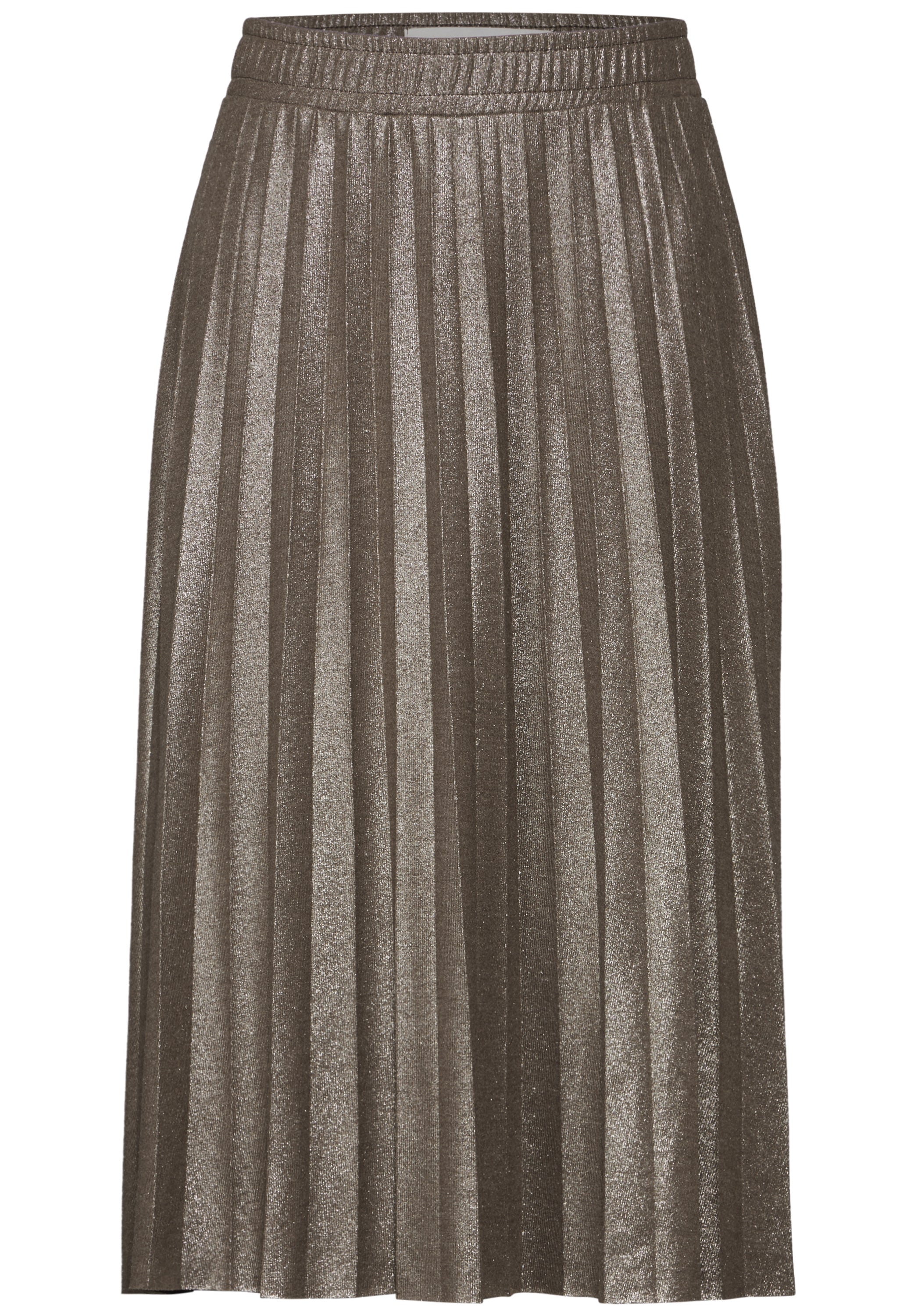 Street One Midi-Rock Damen sparkling beige