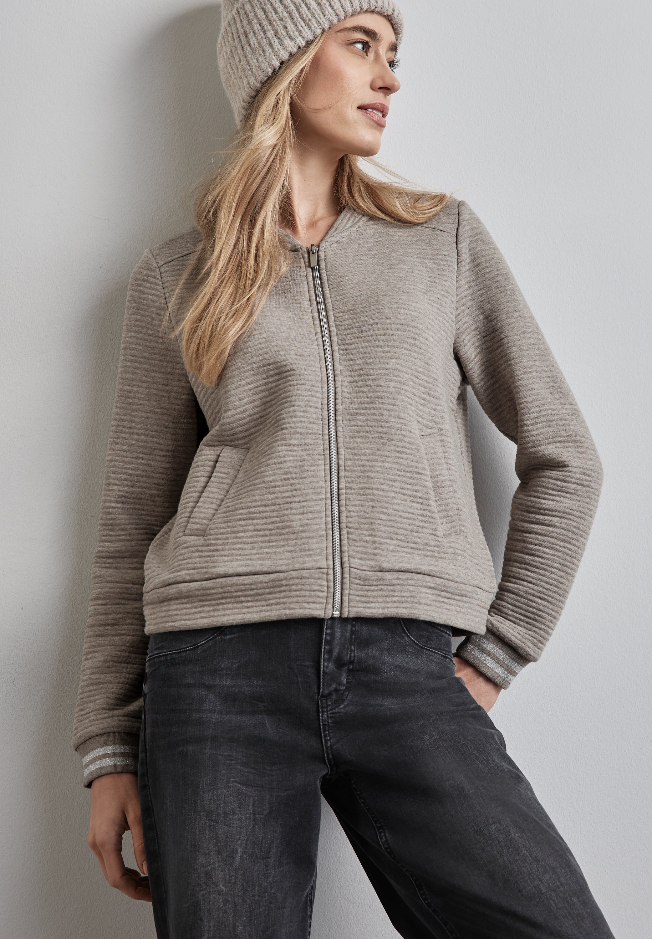 Street One Leichte Sweatjacke Damen breezy