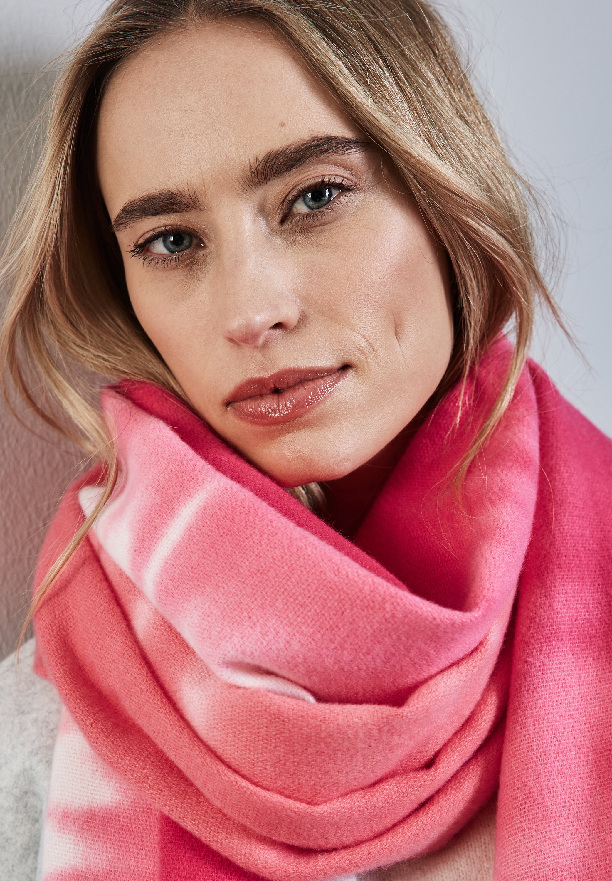 Street One Dip Dye Schal Damen Kuschelig Weich