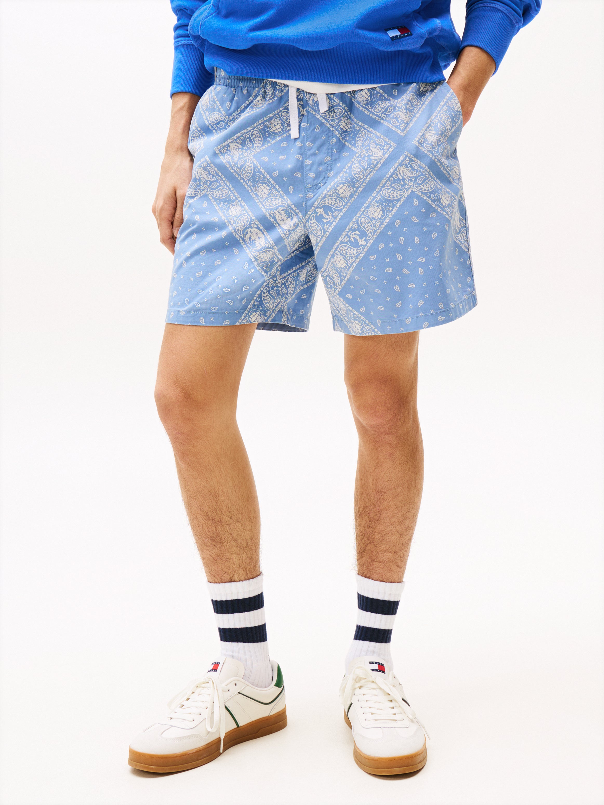 Theur Bandana AOP für Herren in Colorado Blau