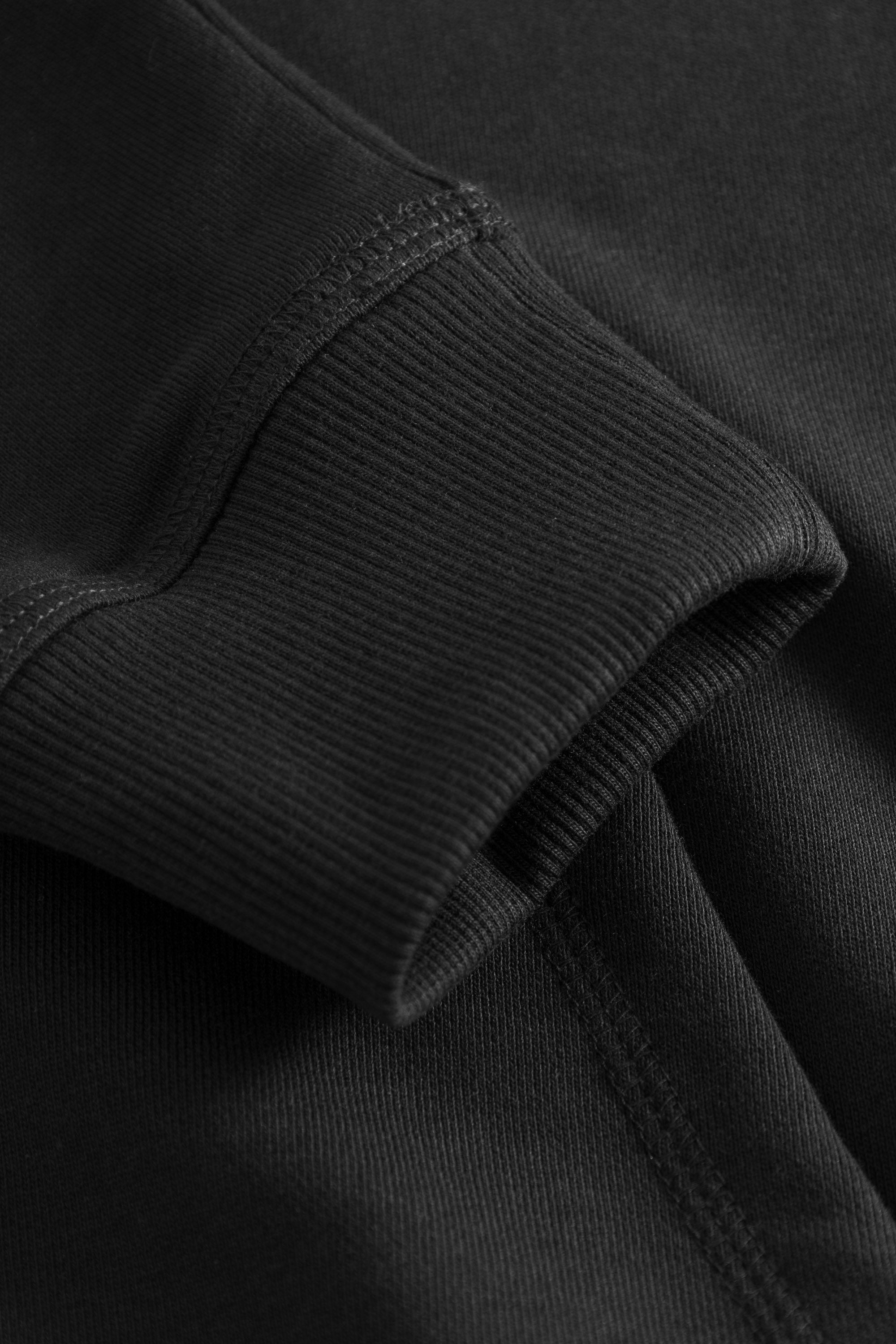 Strelson AG Schwarzes Baumwoll-T-Shirt für erwachsene Männer