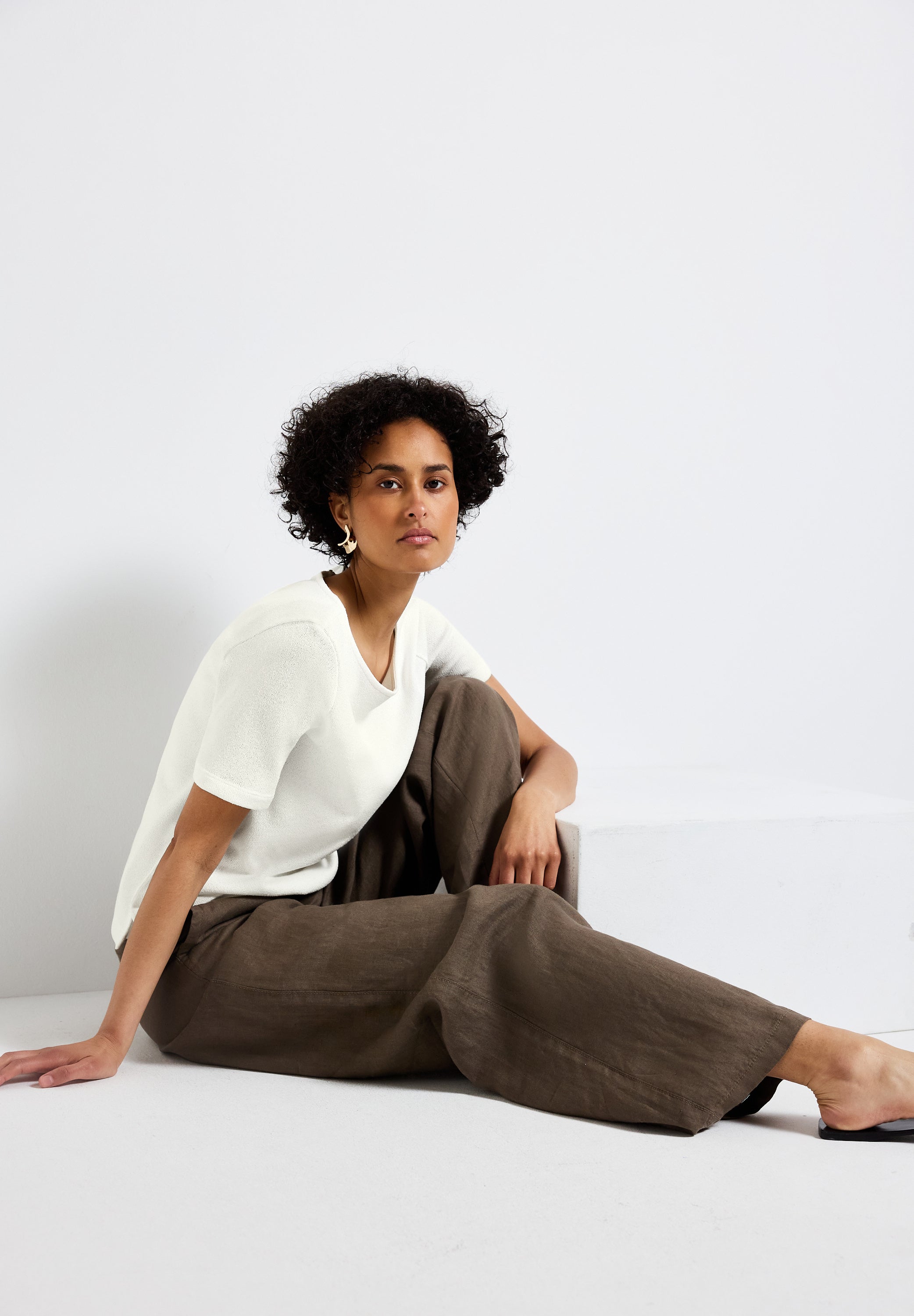 Street One Strick-Look T-Shirt Damen Bequem und Feminin