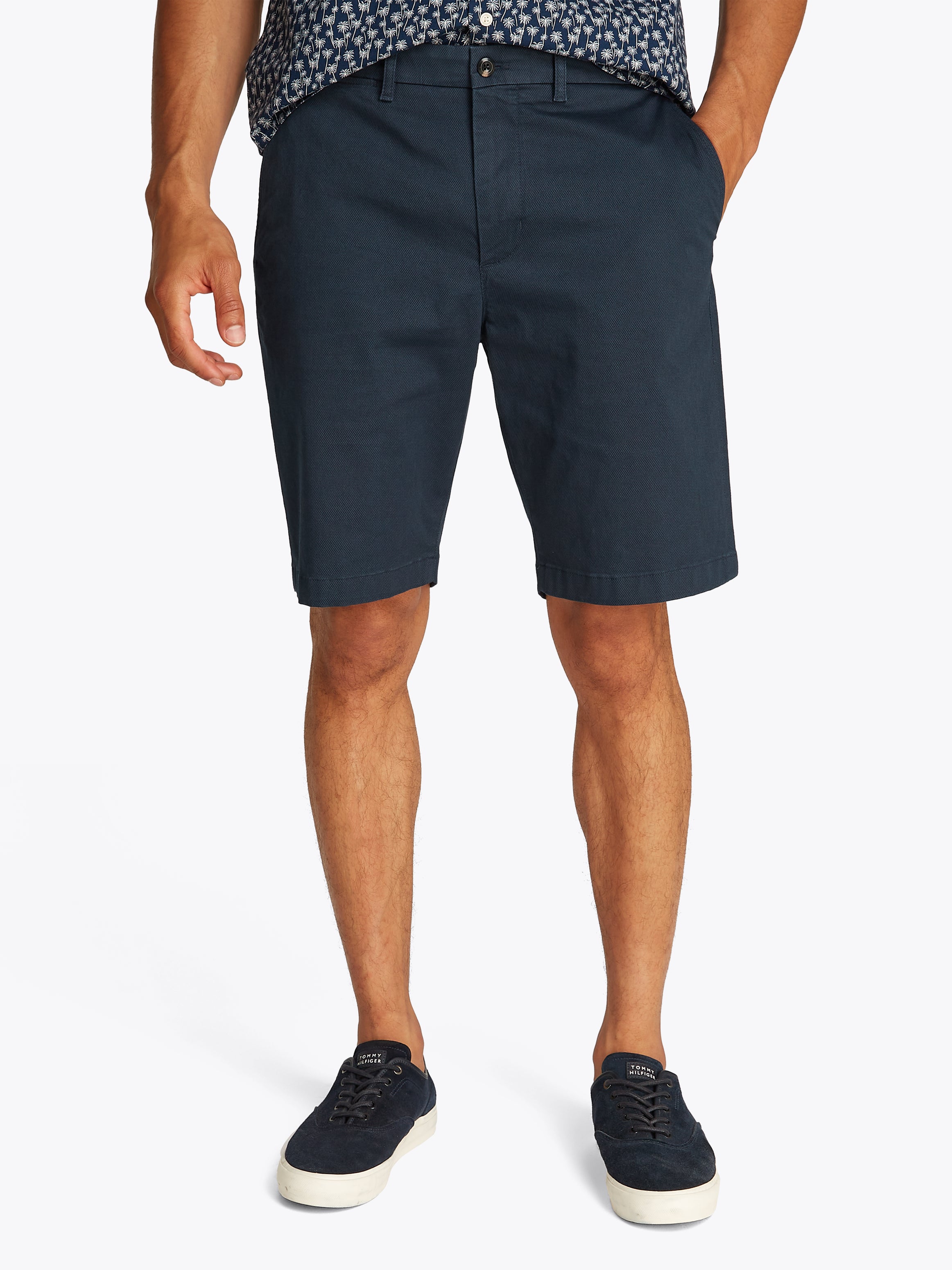 THEUR Harlem Printed Structure Short Herren Komfort Stretch