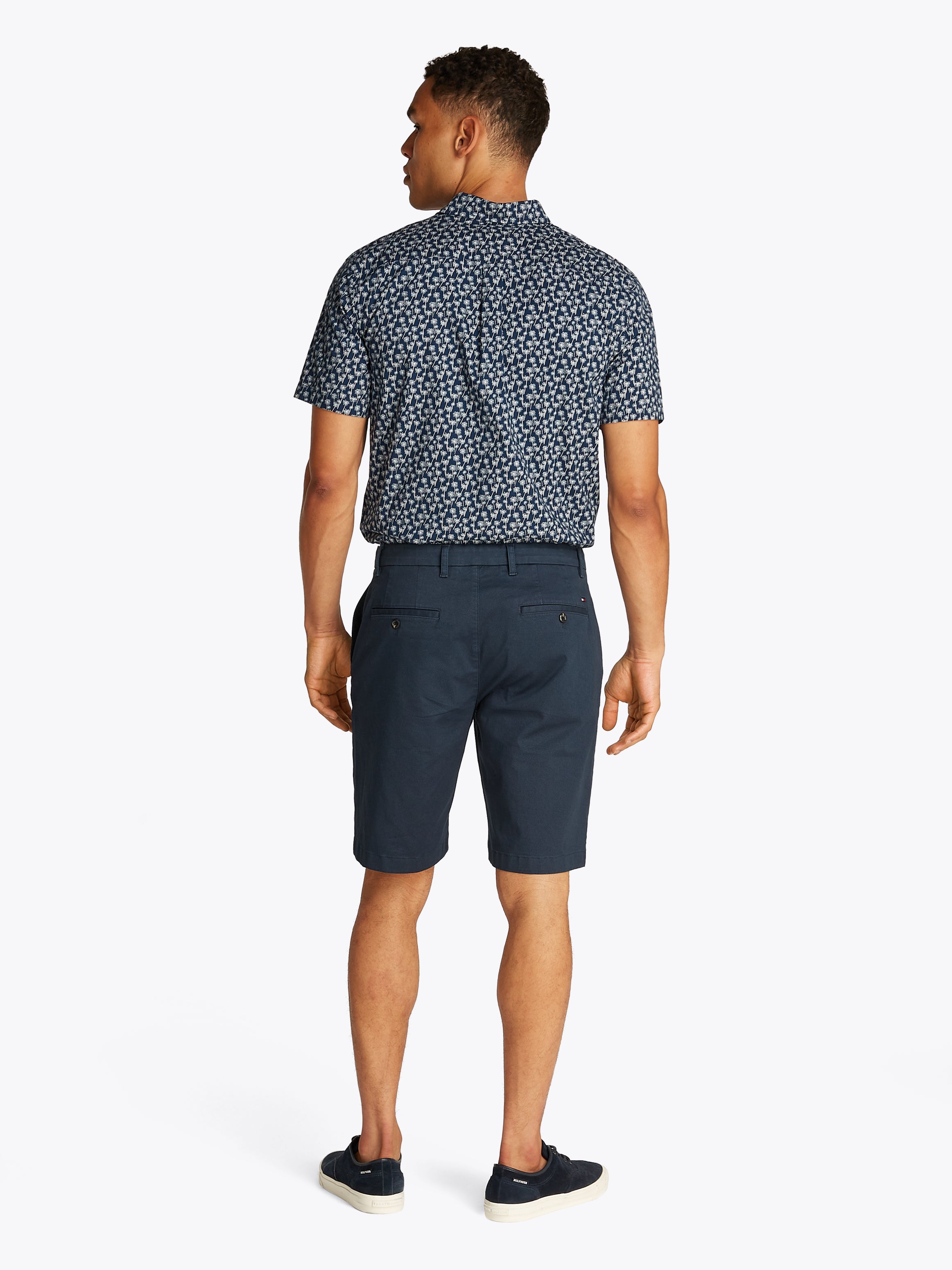 THEUR Harlem Printed Structure Short Herren Komfort Stretch