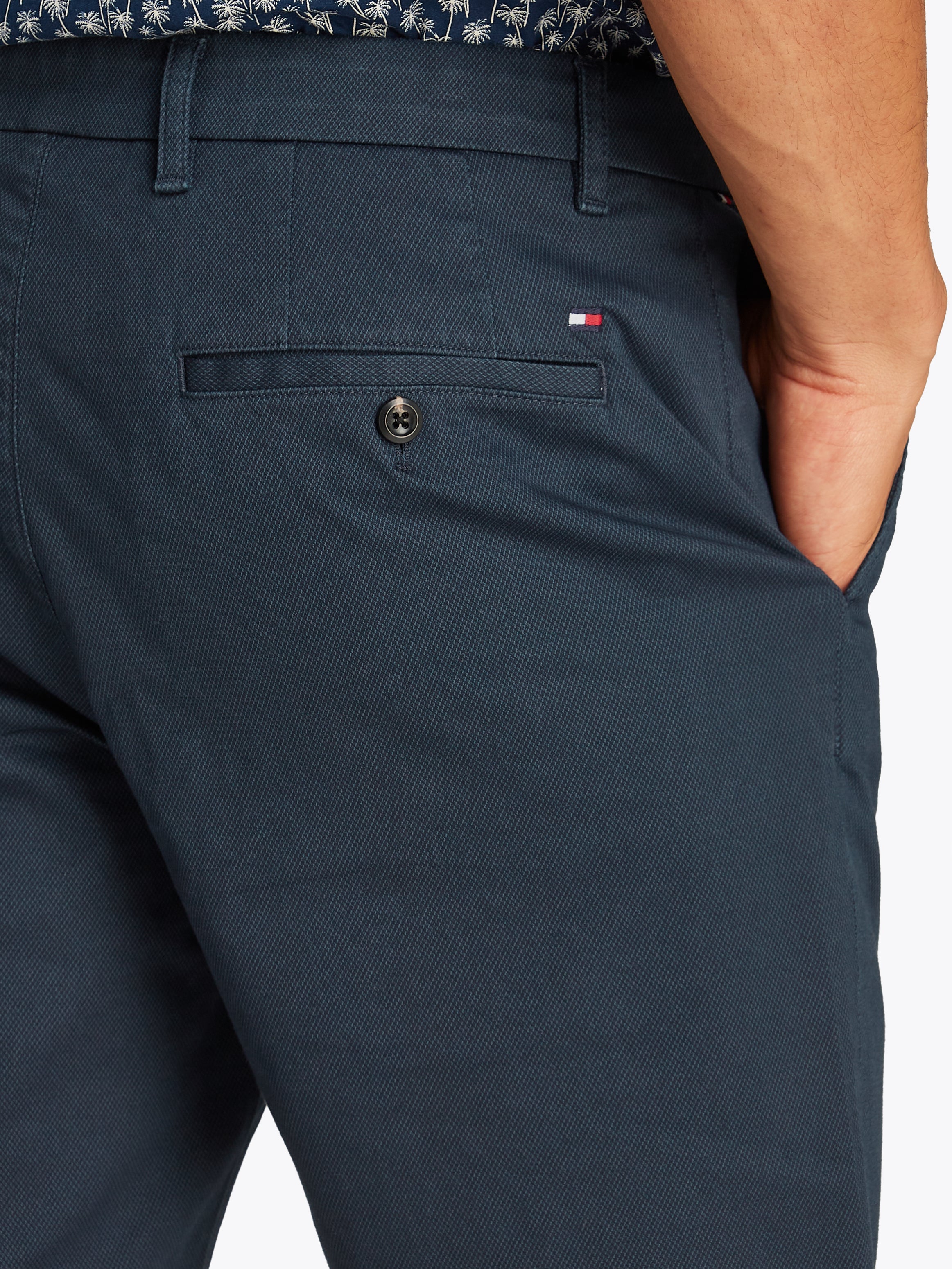 THEUR Harlem Printed Structure Short Herren Komfort Stretch