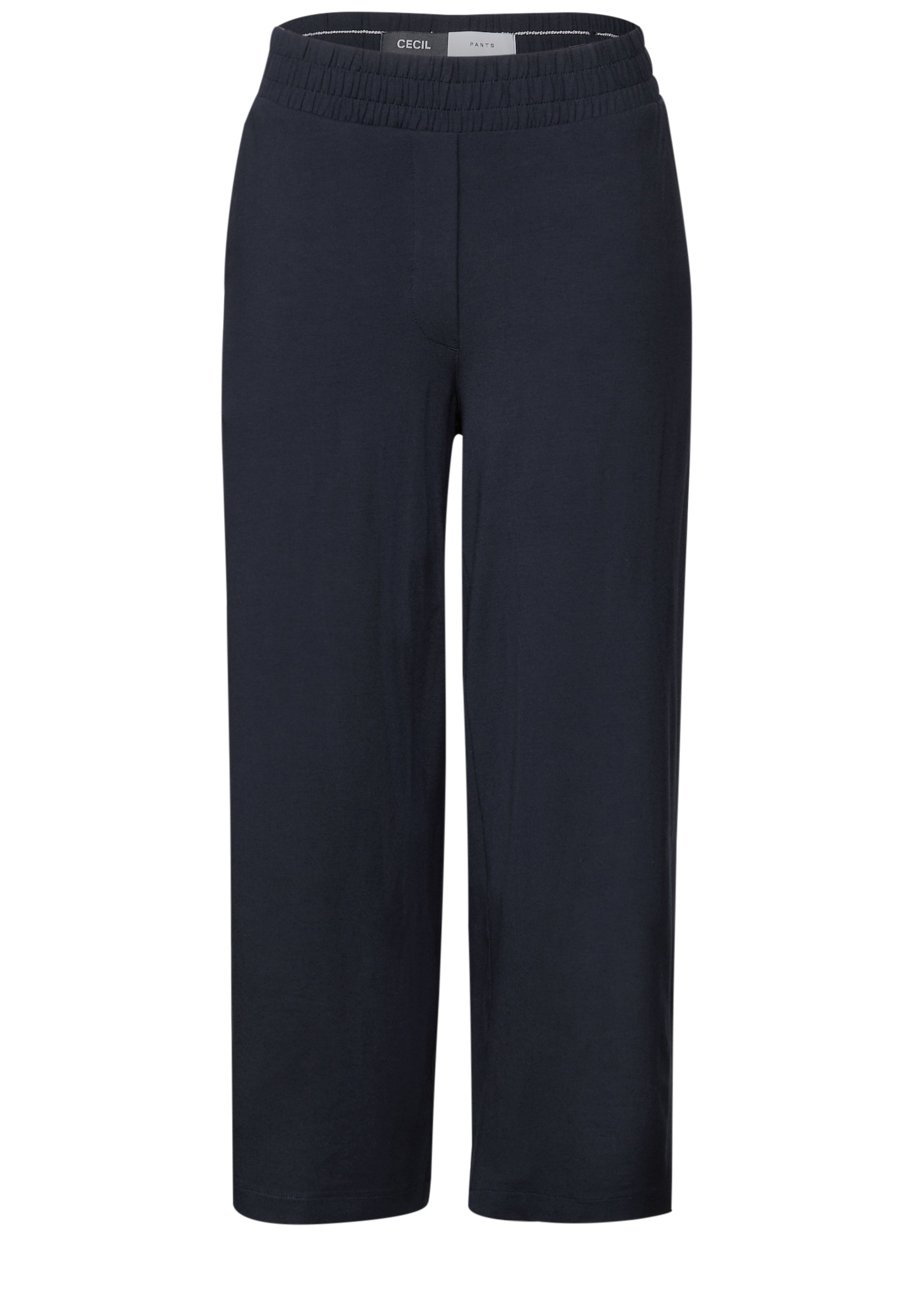 CECIL Wide Leg Jersey-Hose Damen Bequem