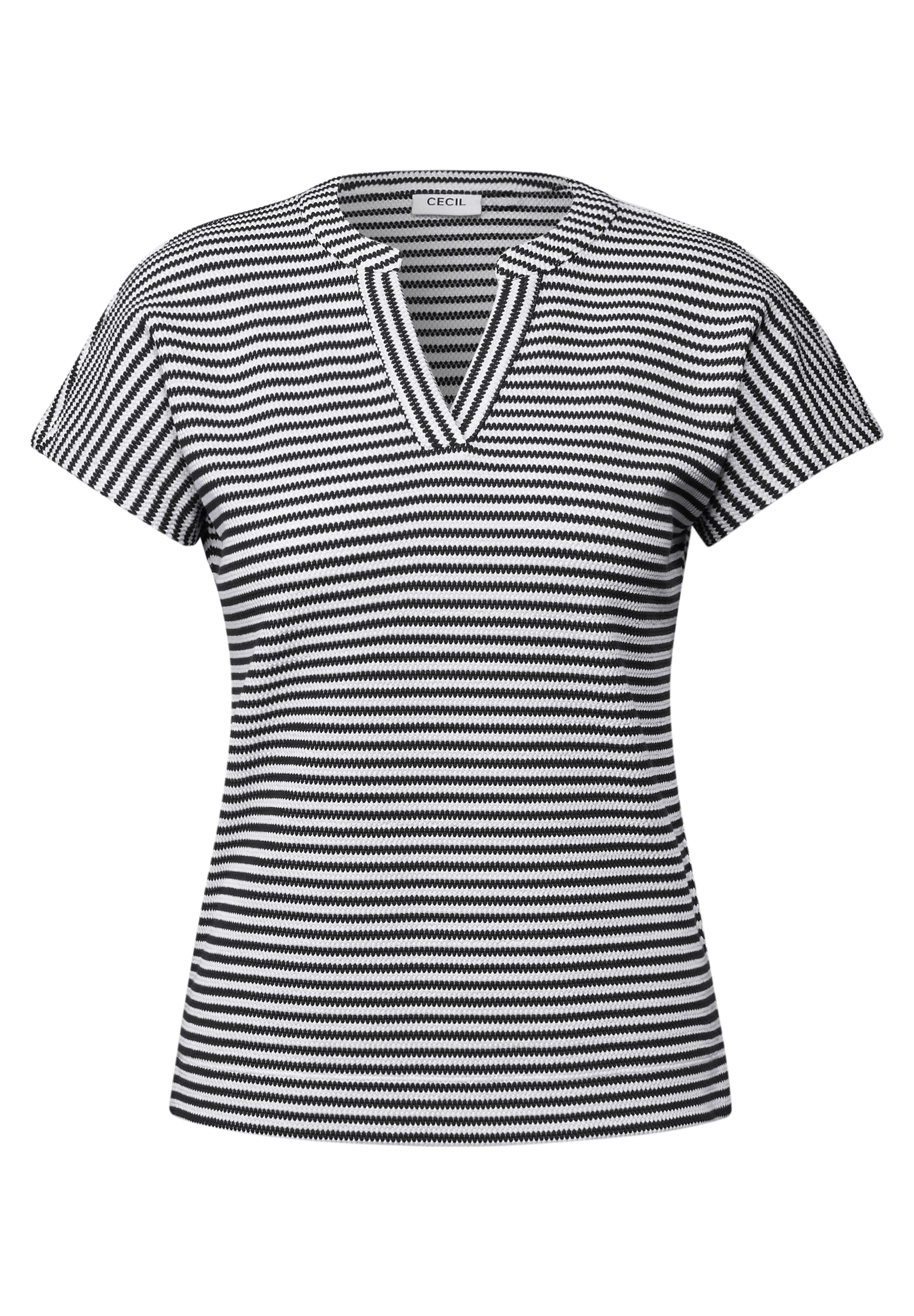 CECIL Strukturshirt Tunika Damen Sommer