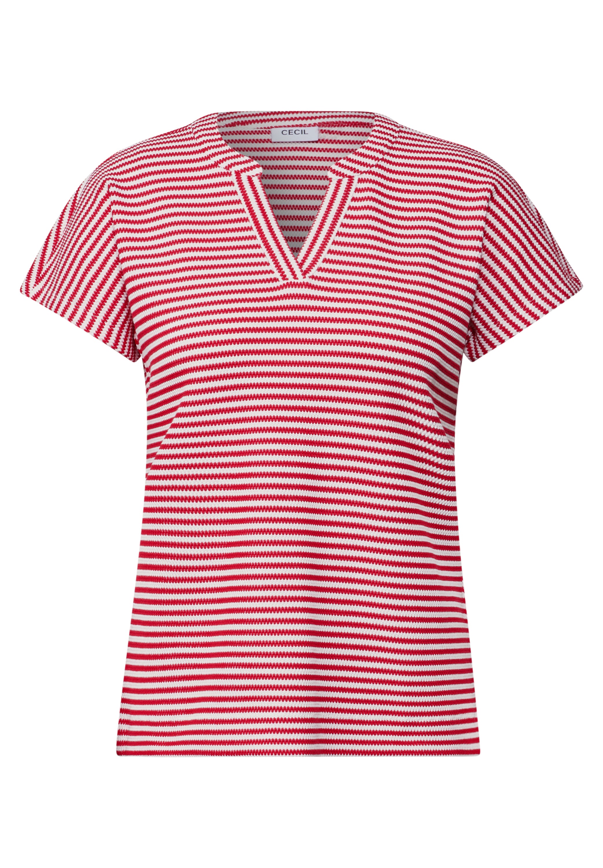 CECIL Strukturshirt Tunika Damen Sommer