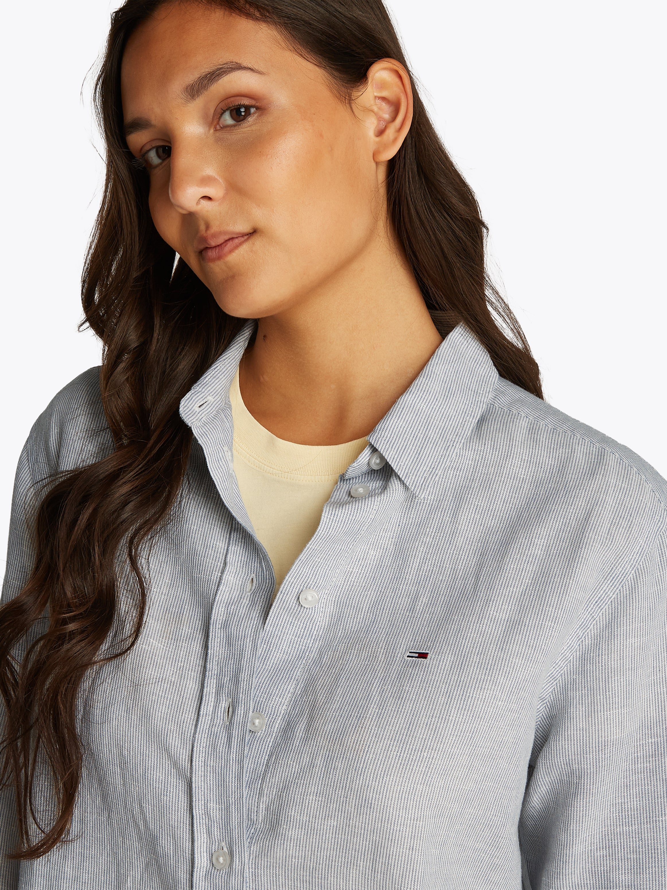 The Urban Realm RLX Linen Shirt Damen Sommerleinenhemd