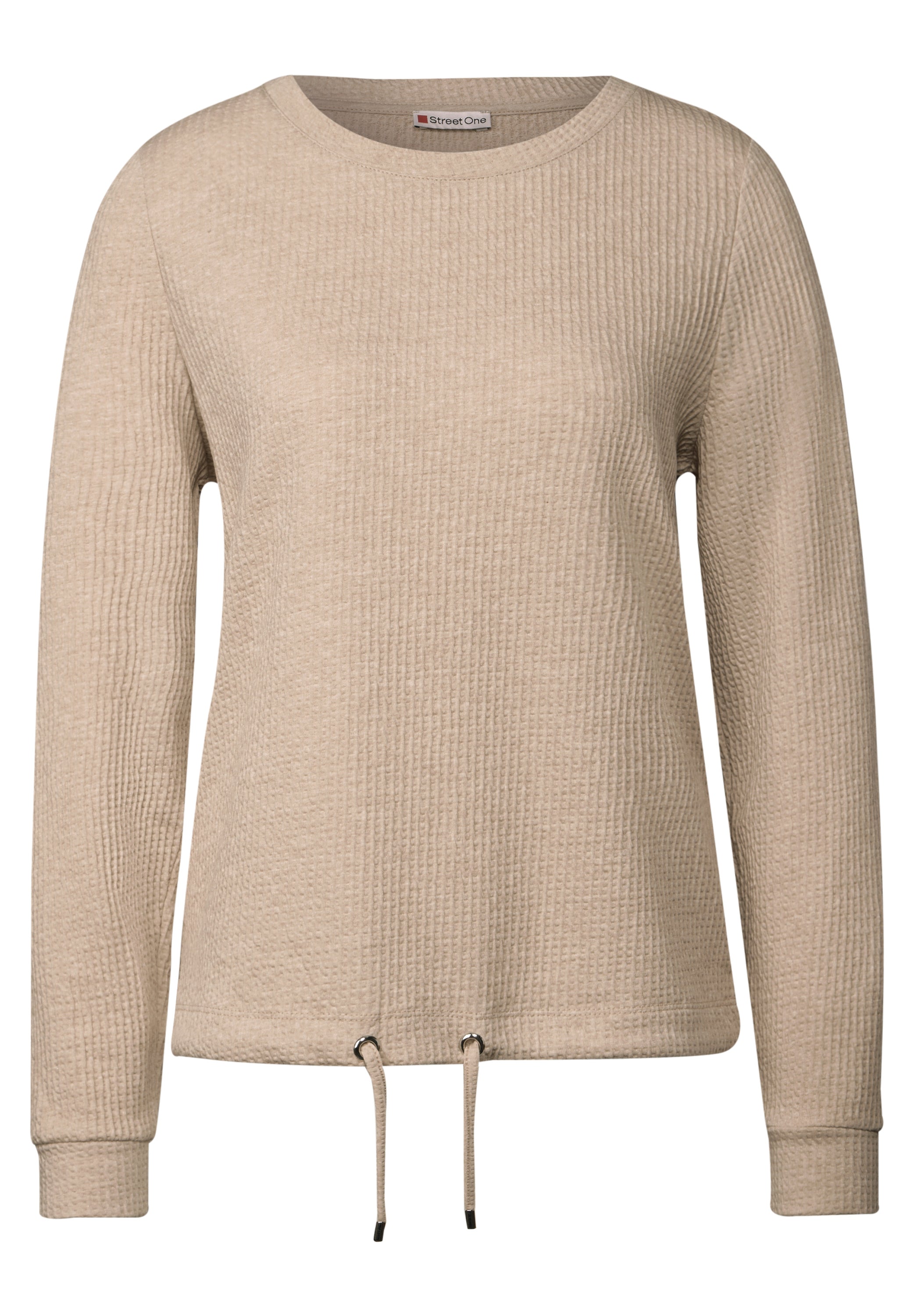 Street One Strukturshirt Damen kuschelig bequem