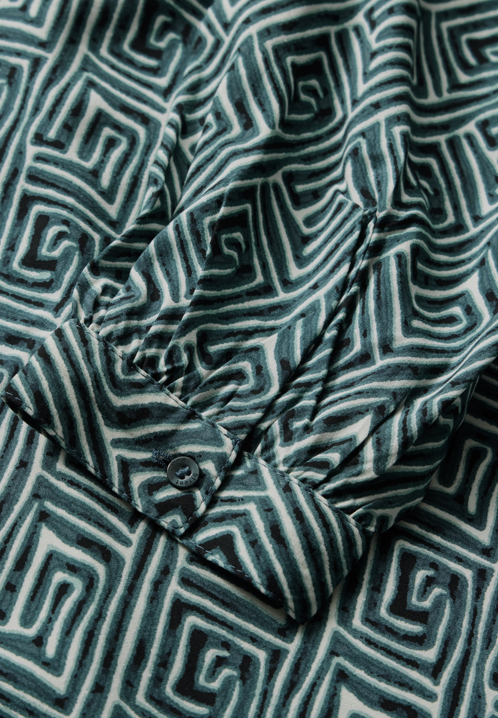 Street One Langarmbluse Damen Geometrisches Muster