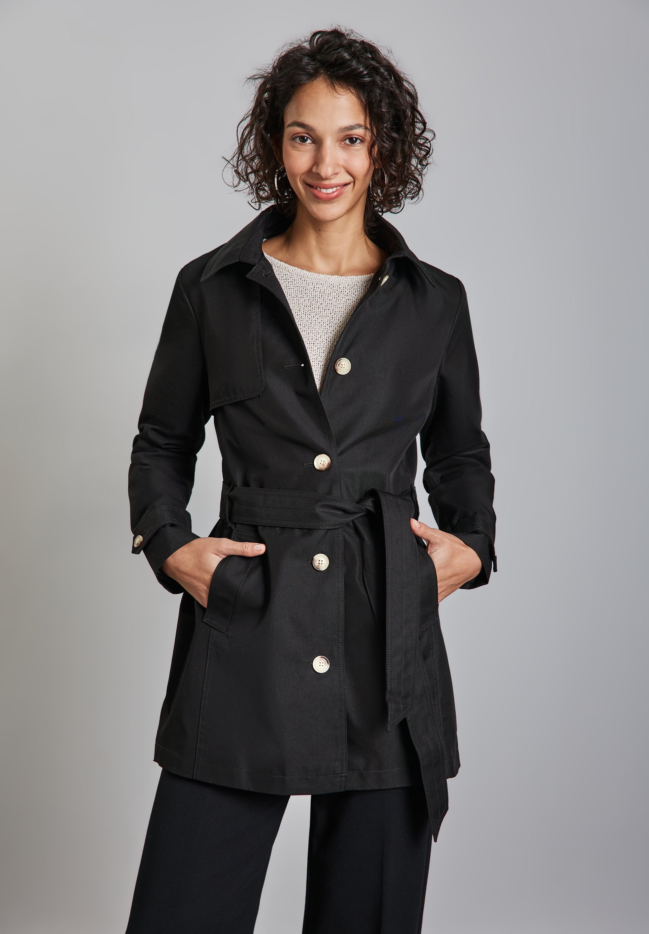 Street One Trenchcoat Damen zeitlose Eleganz femininer Touch