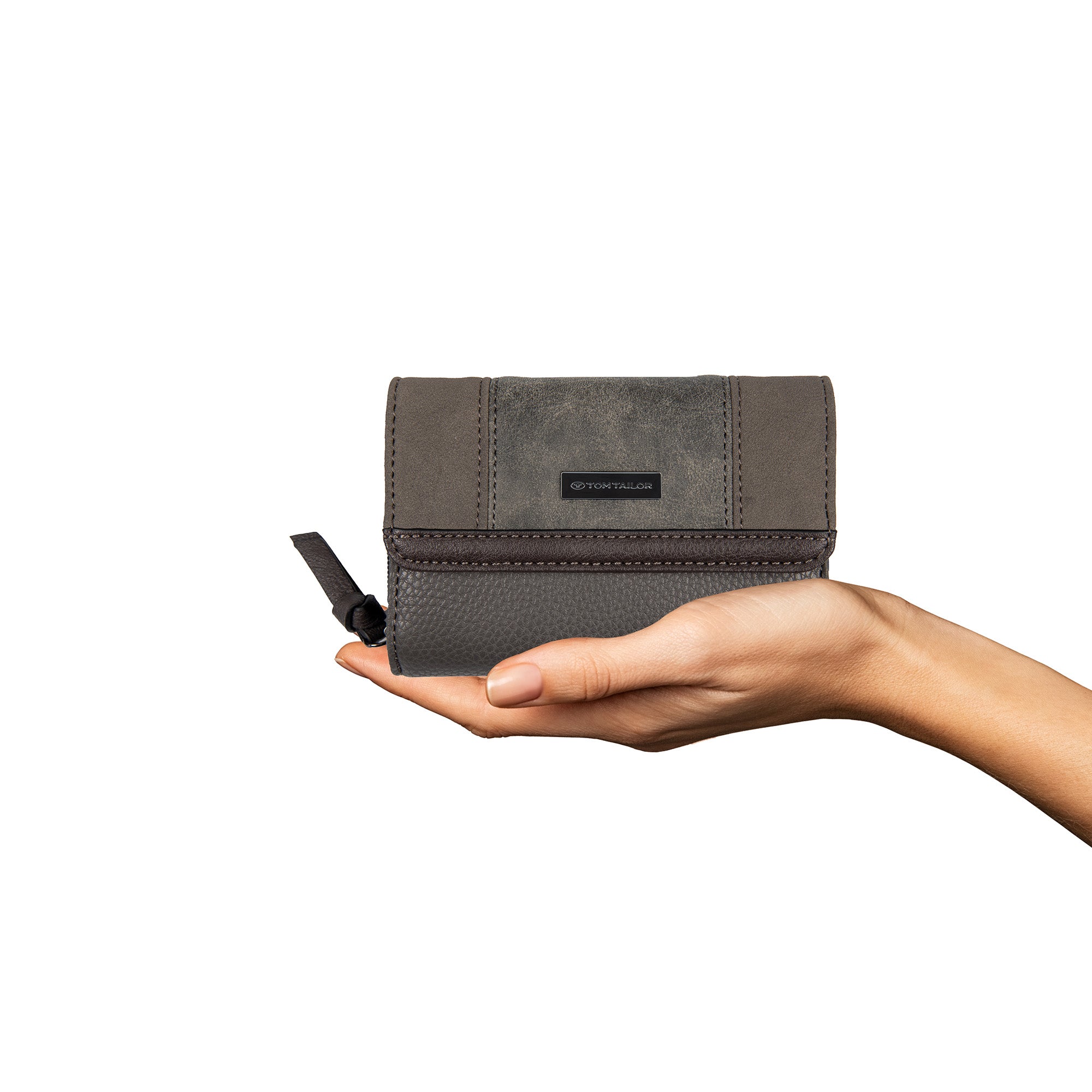 TOM TAILOR Juna Überschlagbörse Damen Edle Materialien Frische Farben