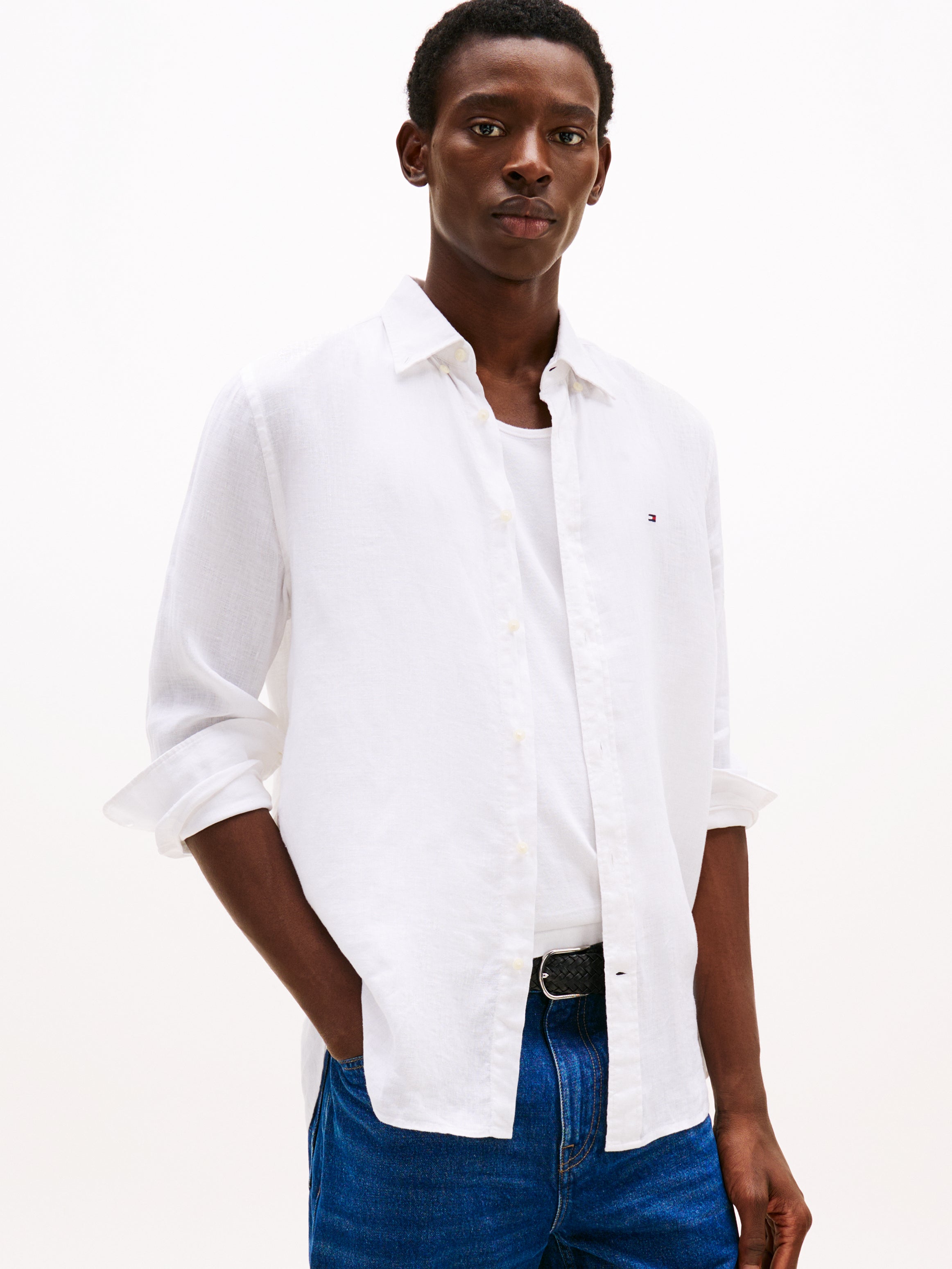 Theur PIGMENT DYED LI SOLID RF SHIRT für Herren mit hochwertiger Verarbeitung