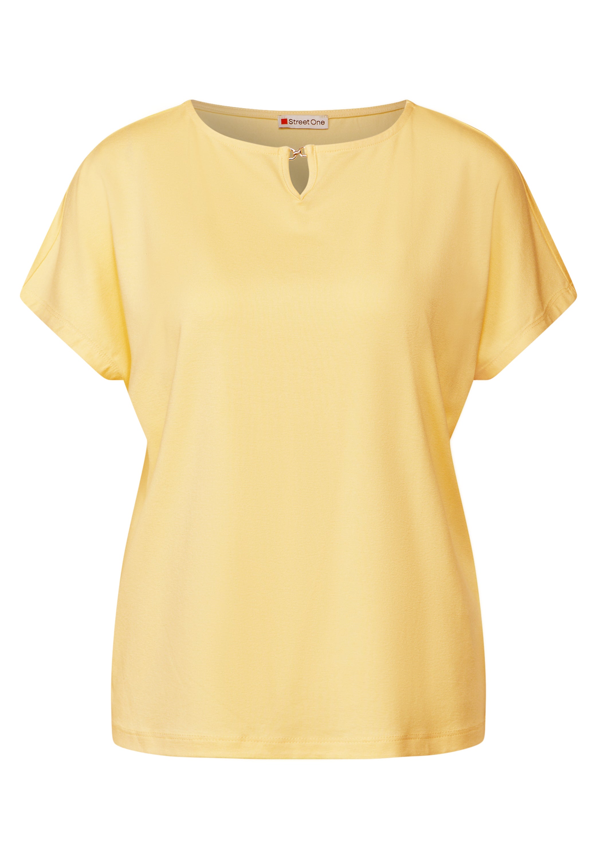 Street One Jersey-Shirt Damen Verspielte Cut-Out Details