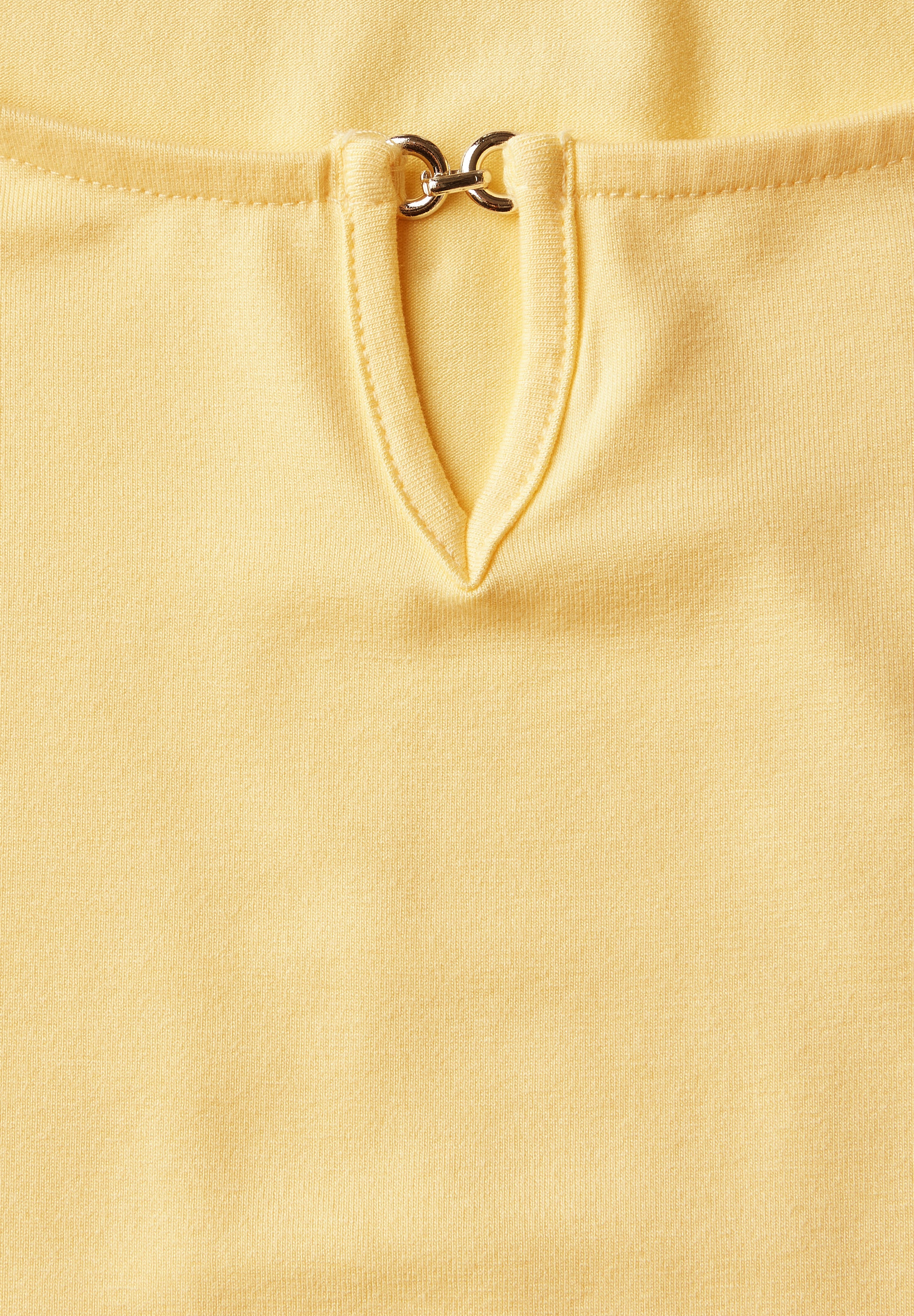 Street One Jersey-Shirt Damen Verspielte Cut-Out Details