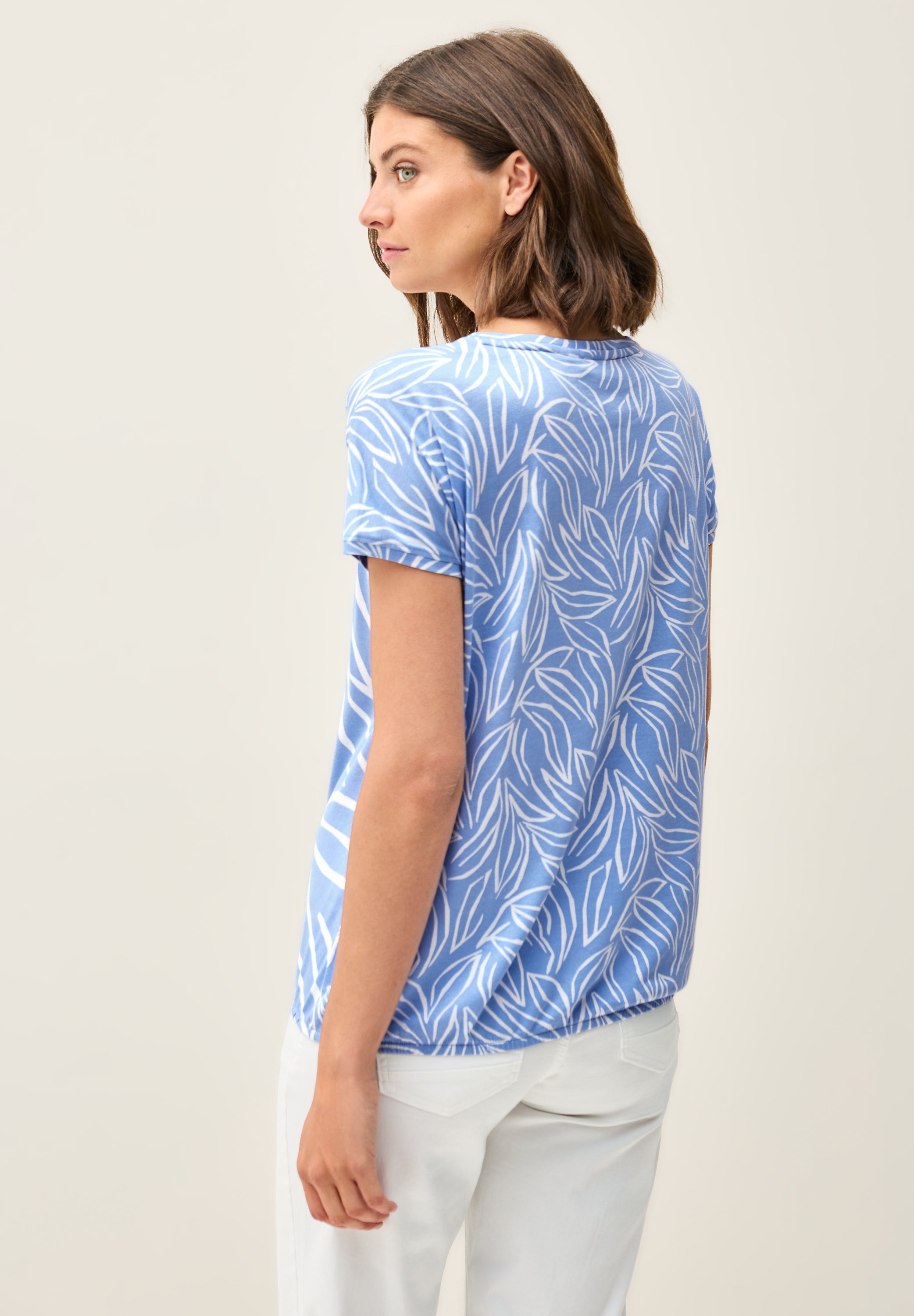 CECIL Print-Mix Shirt Damen bequemer Sitz