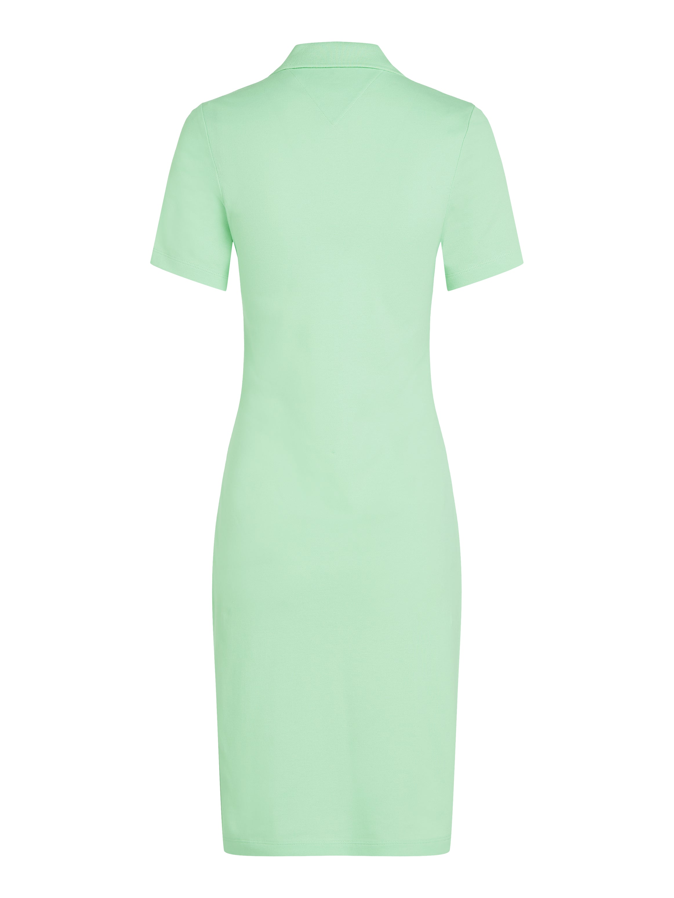 1985 SLIM PIQUE POLO DRESS SS für Damen in Opalgrün