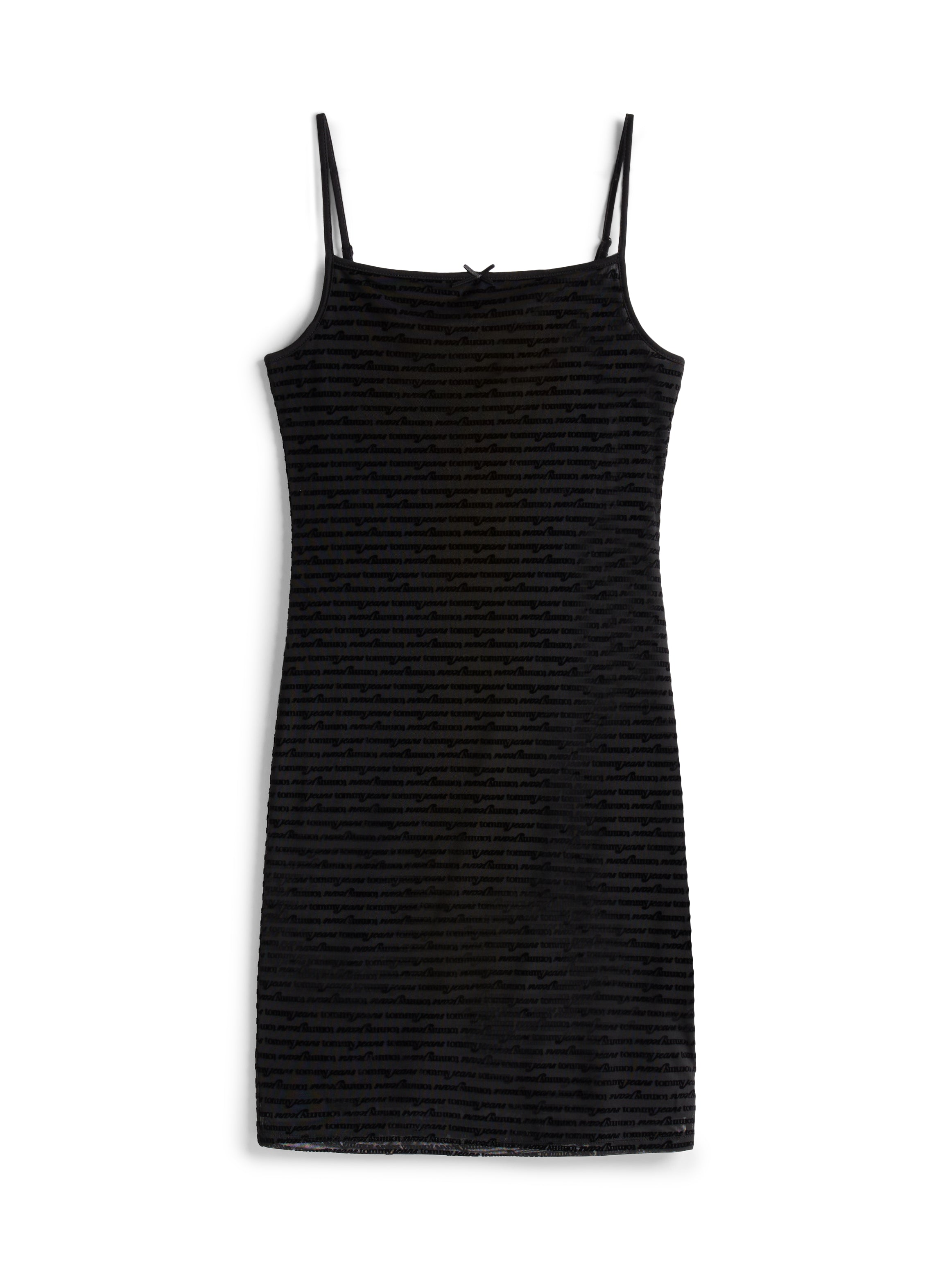 TJW SCRIPT AOP MESH DRESS Damen Sportlich Flexibel