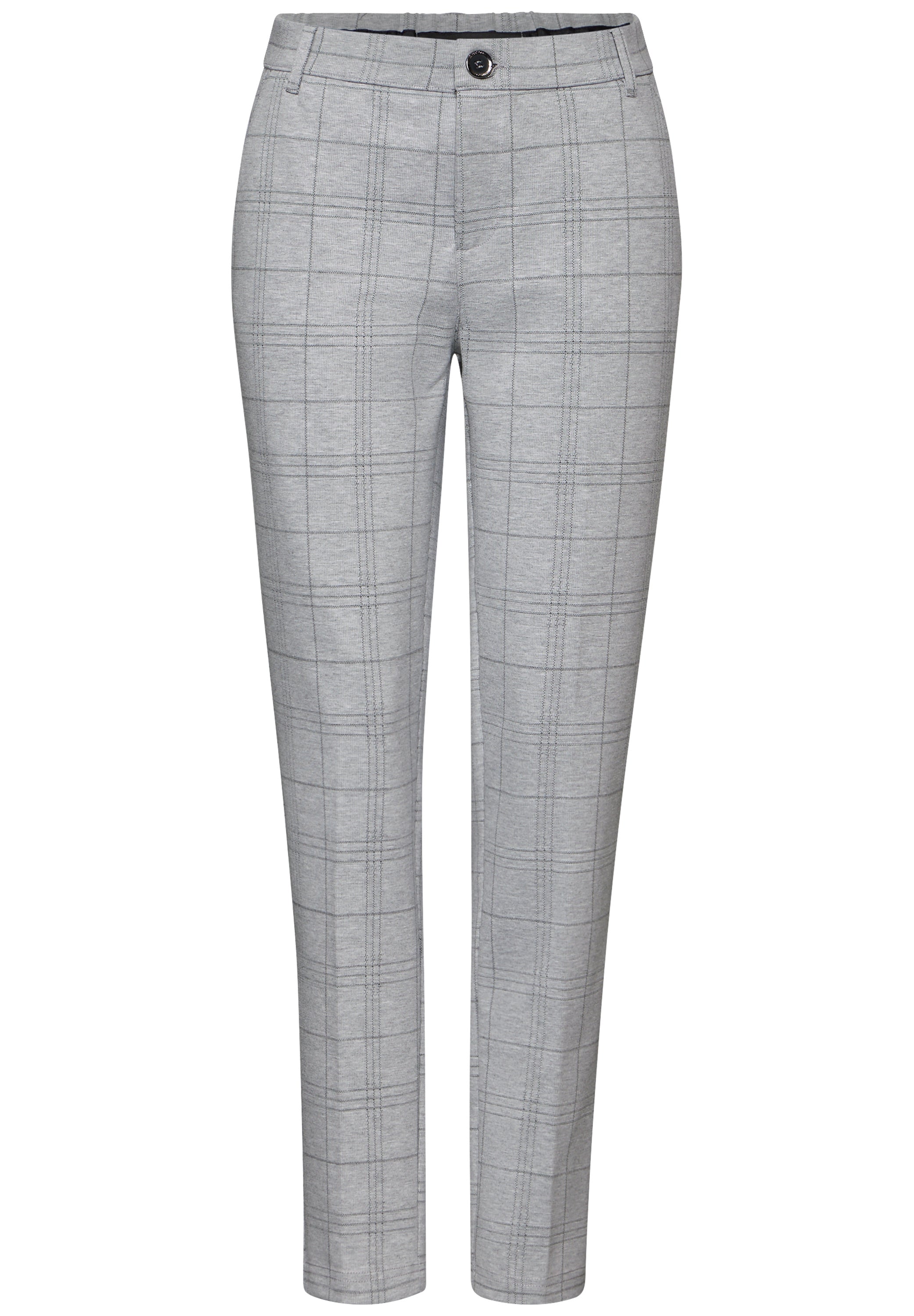 Street One Chino Damen Karomuster Casual Fit