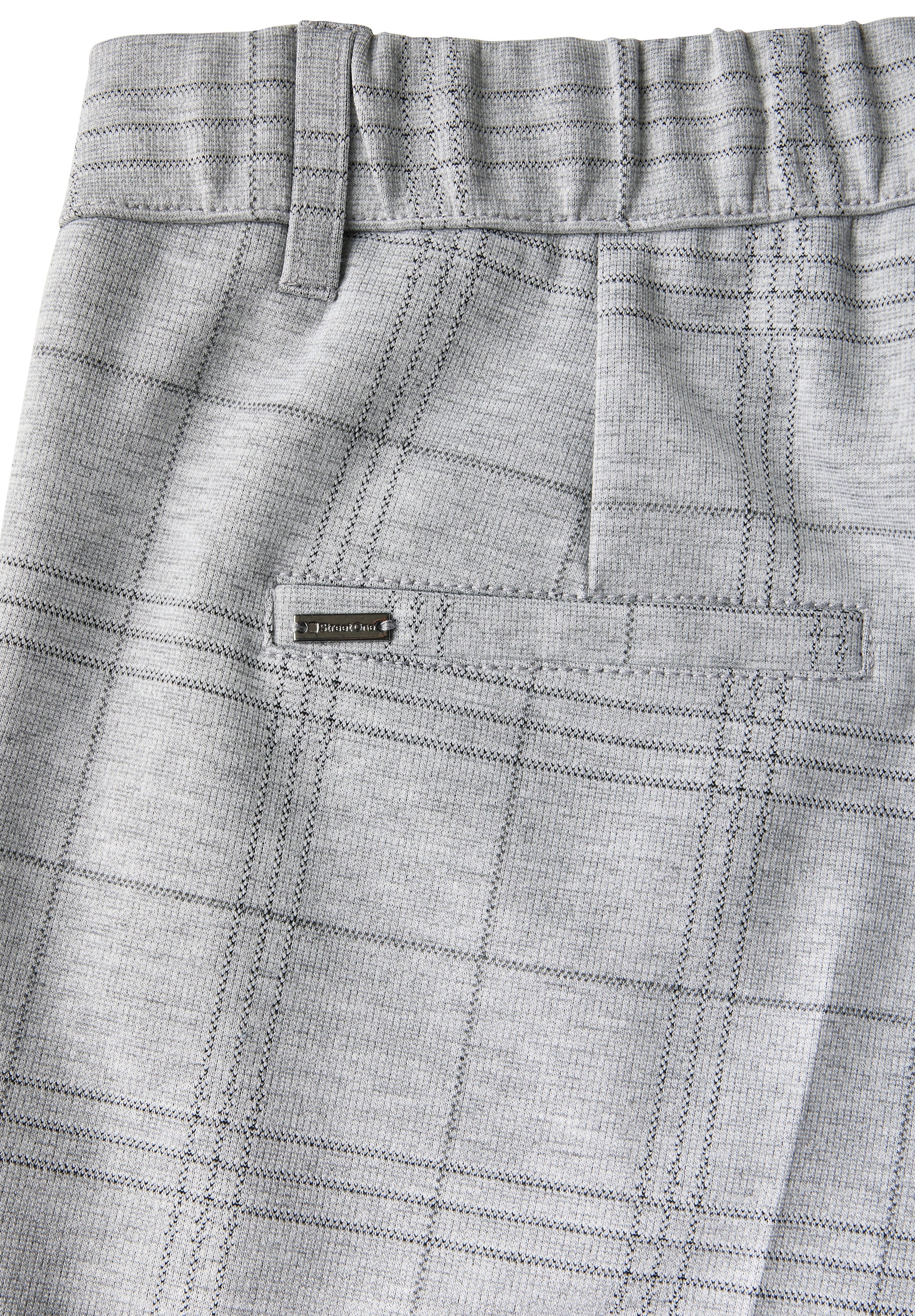Street One Chino Damen Karomuster Casual Fit