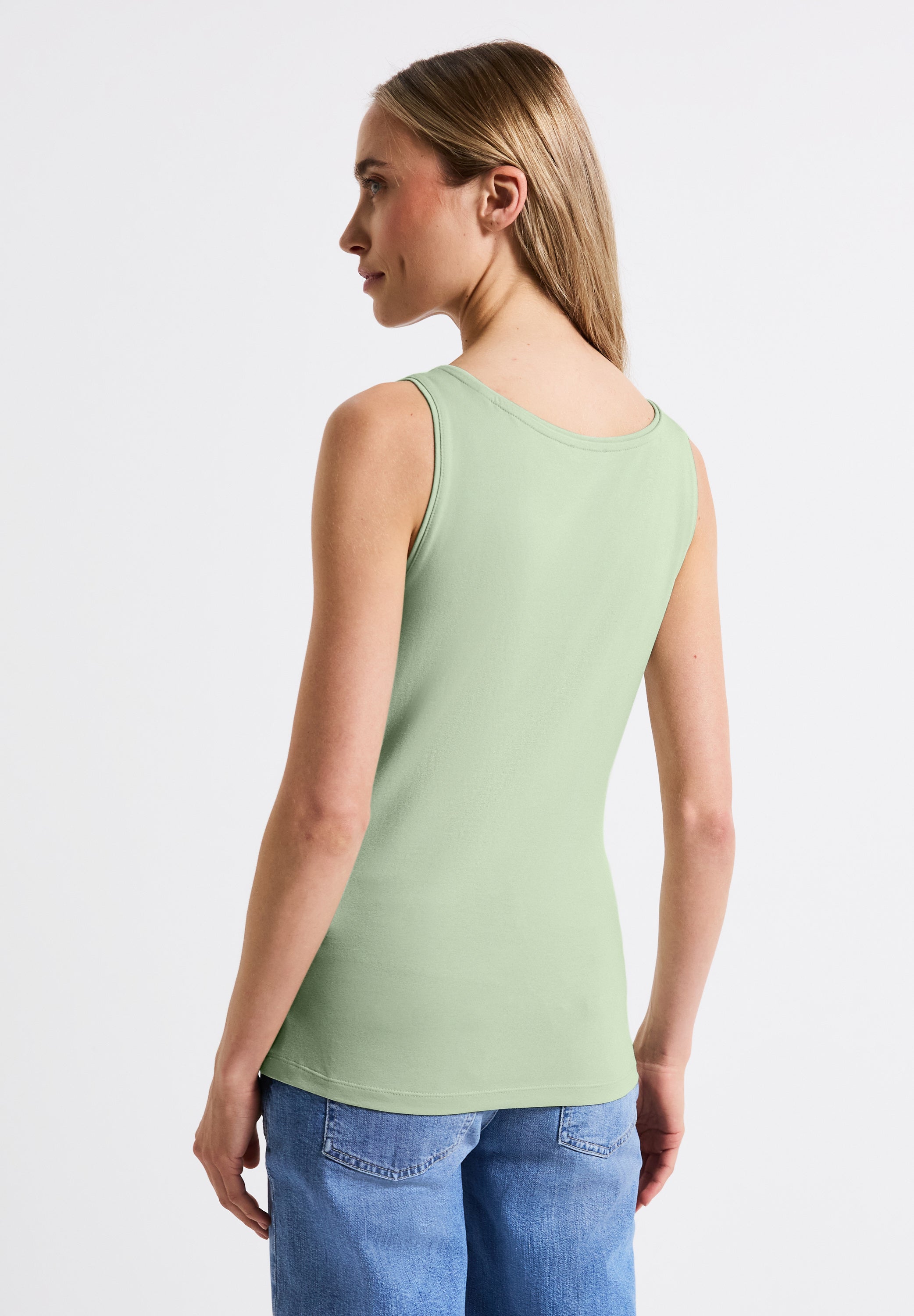 Street One Basic Top Anni Damen Ärmellos Stretch Komfort