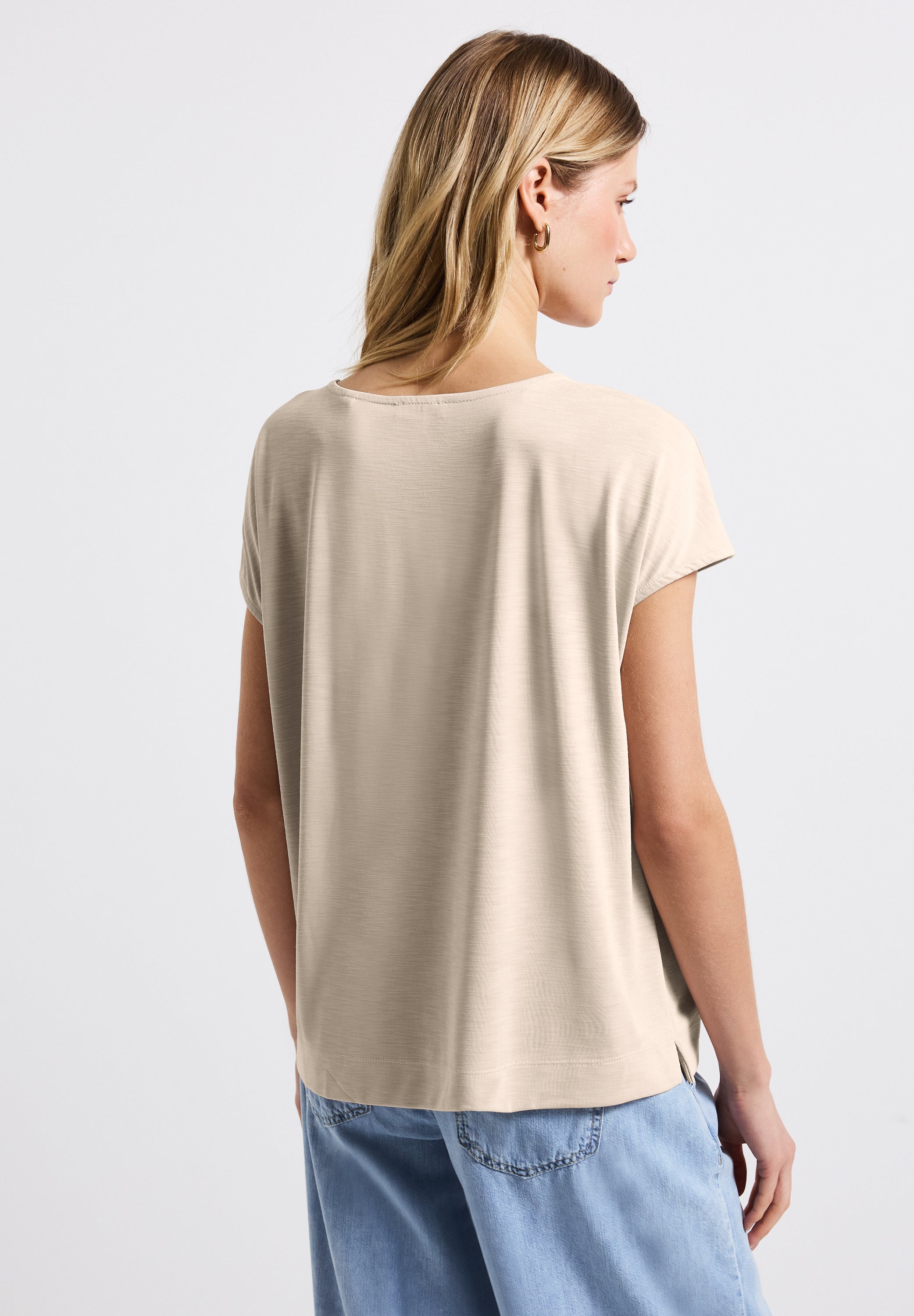 Street One Silk-Look Shirt Damen Luxus