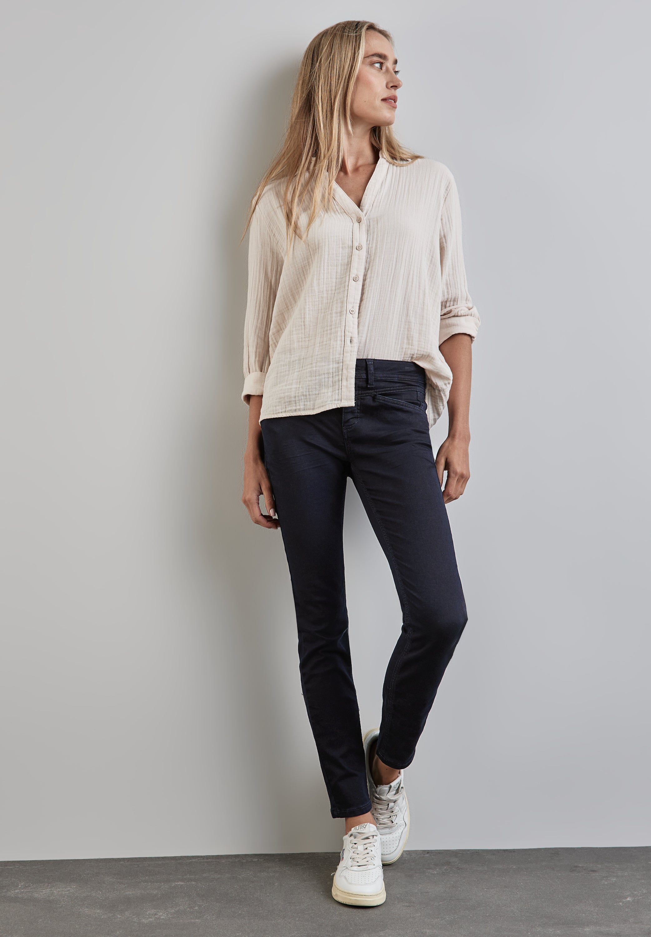 Street One Jeans Casual Fit Damen Style Envy Blau