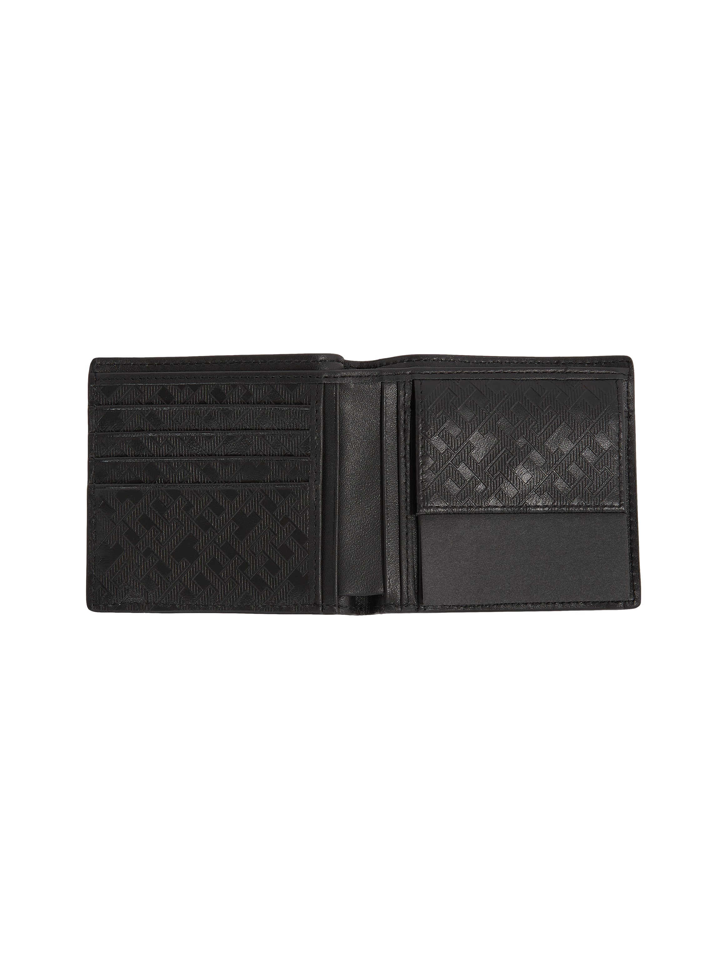 TH MONOGRAM CC AND COIN Geldbörse für Herren aus Leder