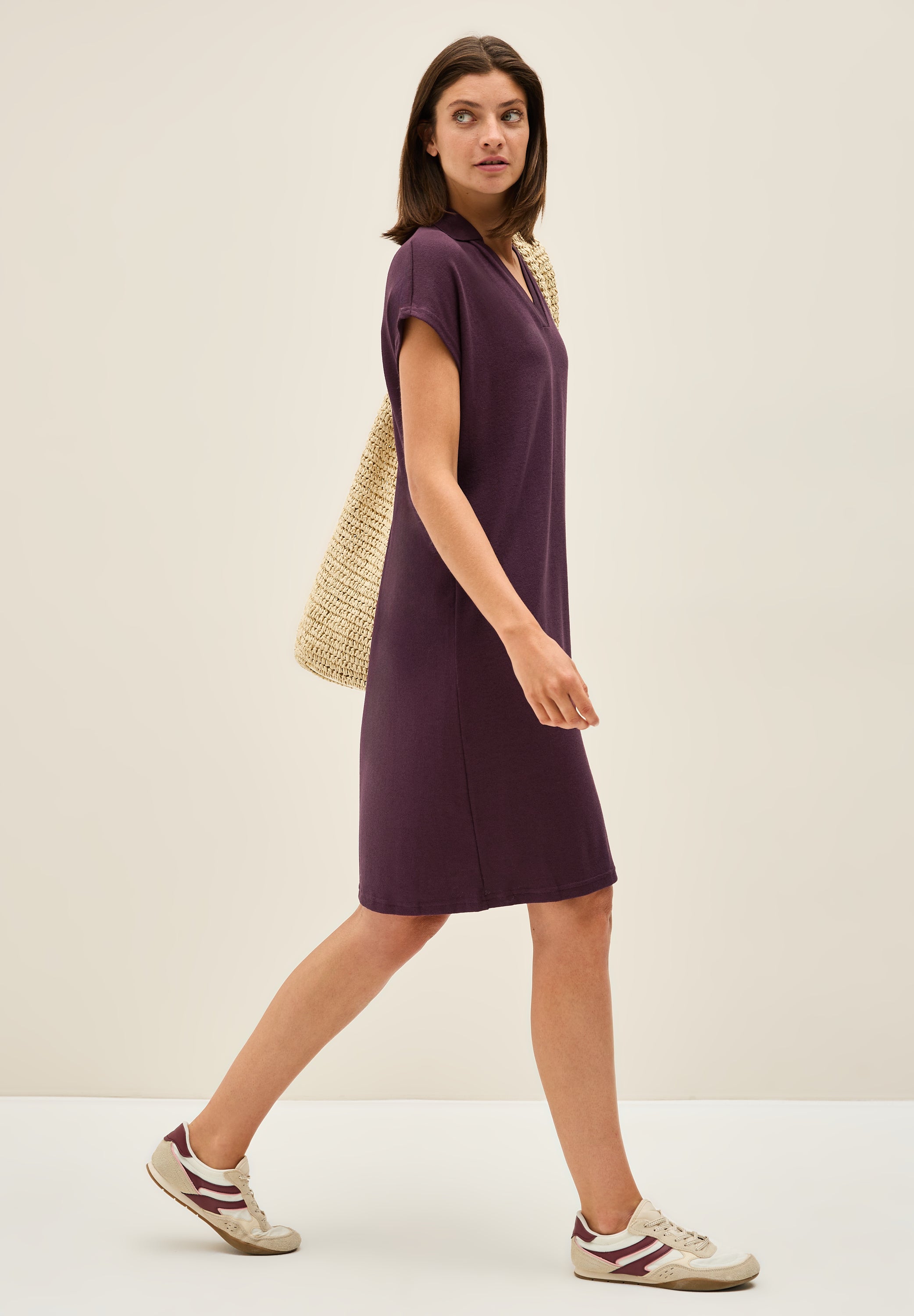 CECIL Sommerliches Strick-Kleid Damen Sportlich-Elegant