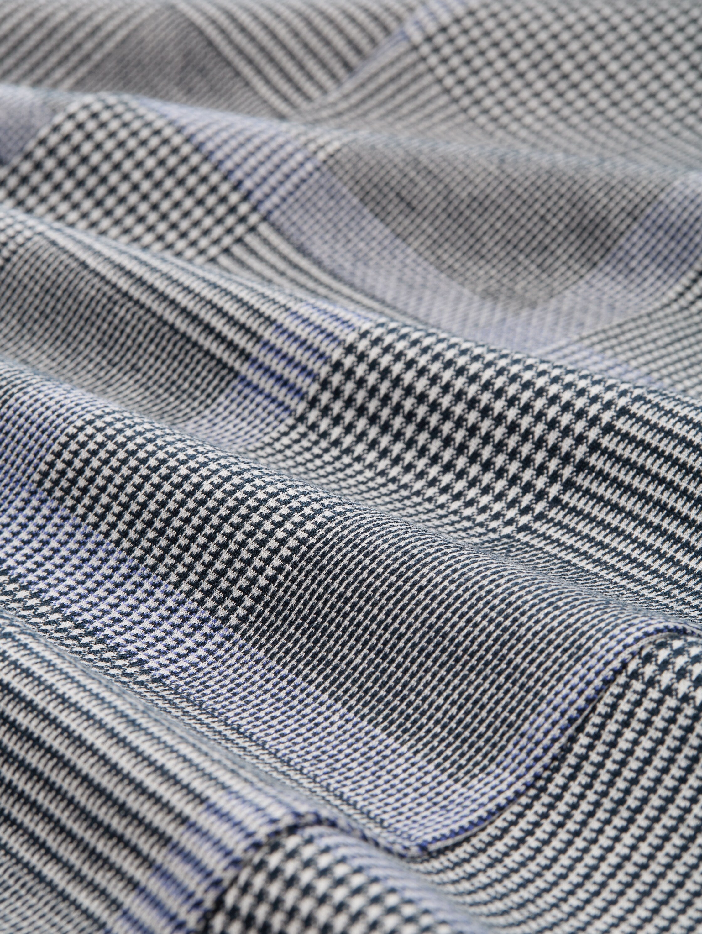 Regular Fit Blazer im Karomuster