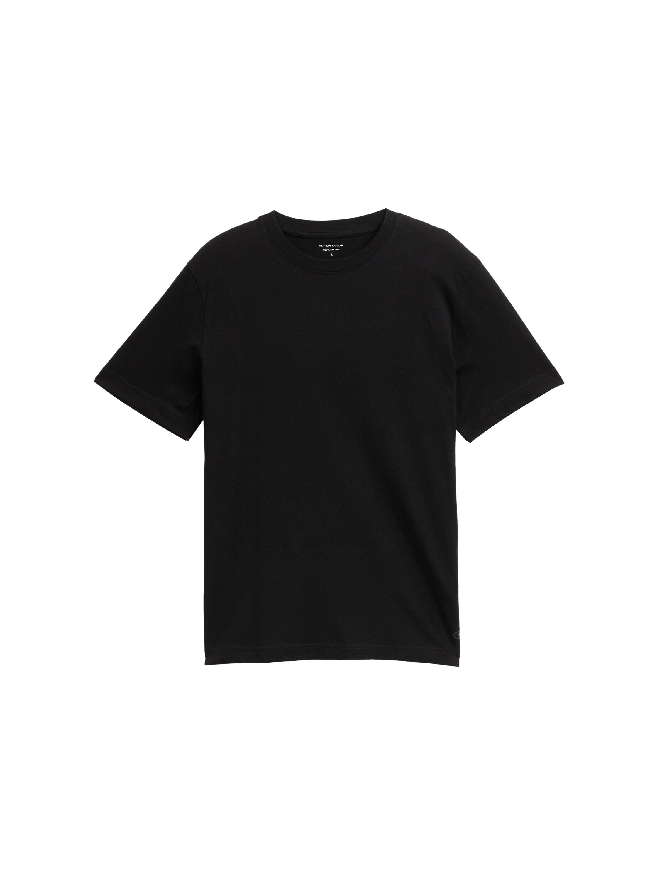 Tom Tailor Denim Male Basic T-Shirts 2er-Pack Baumwolle
