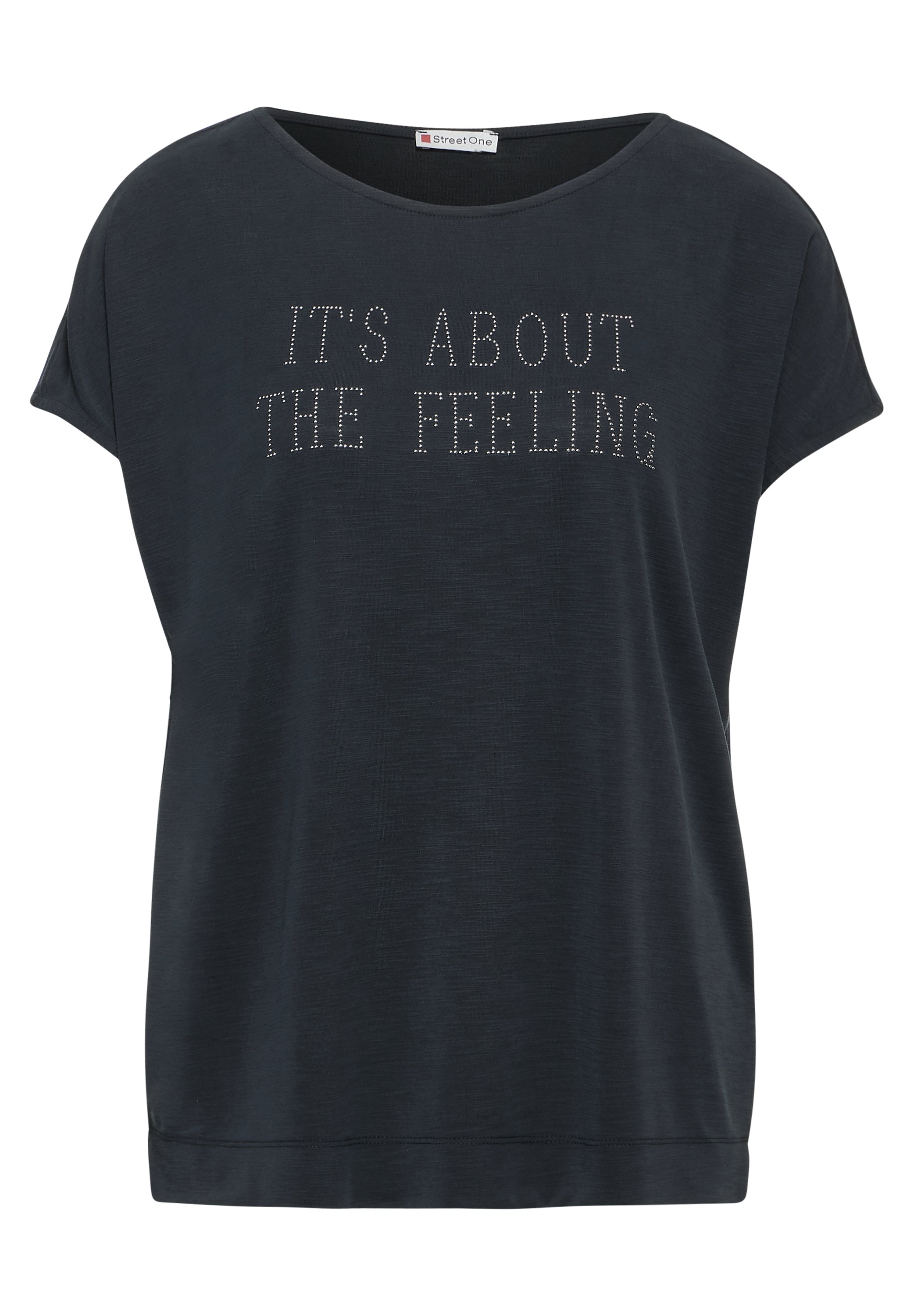 Street One T-Shirt mit Schriftzug Damen Sommer Must-Have