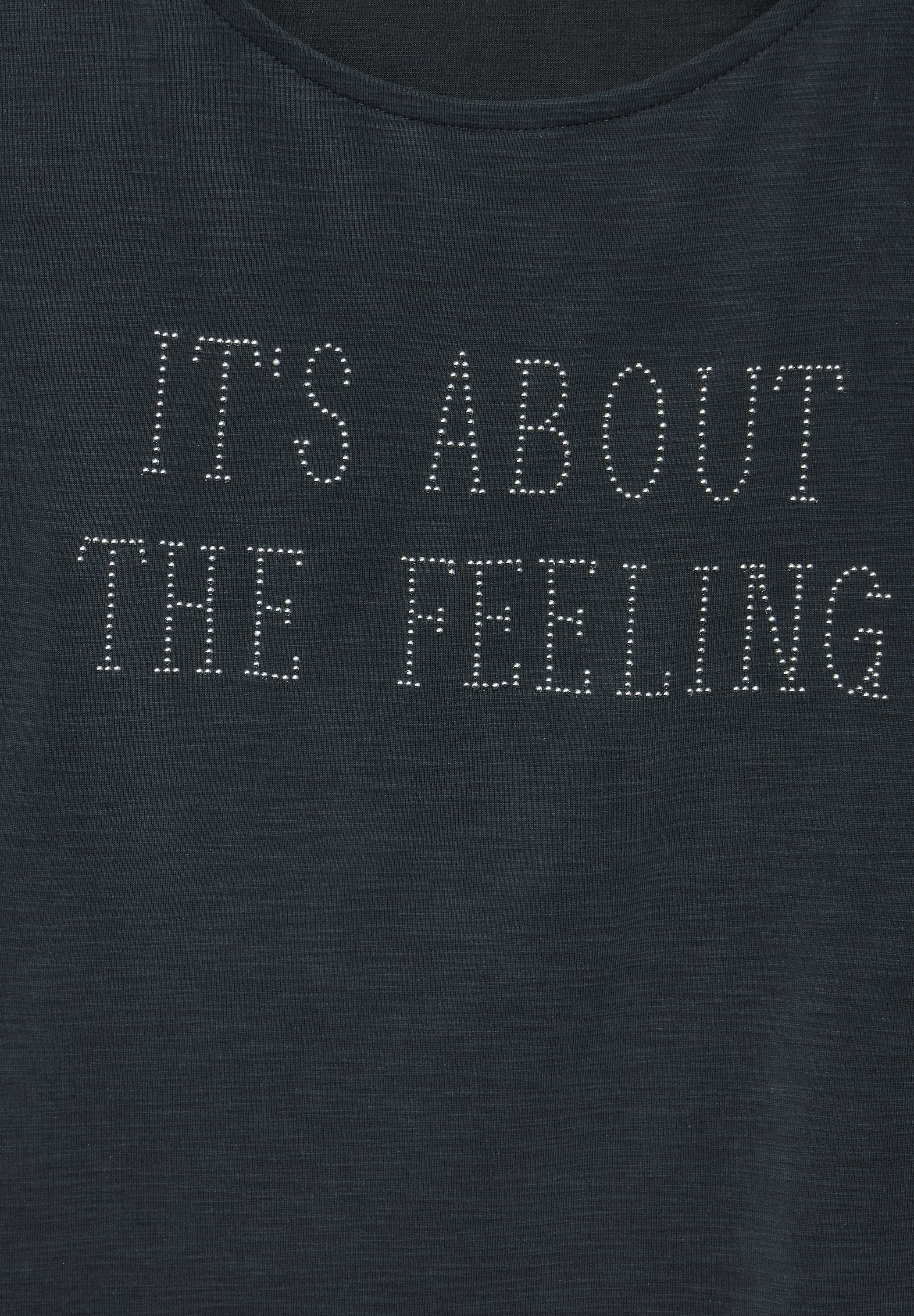Street One T-Shirt mit Schriftzug Damen Sommer Must-Have