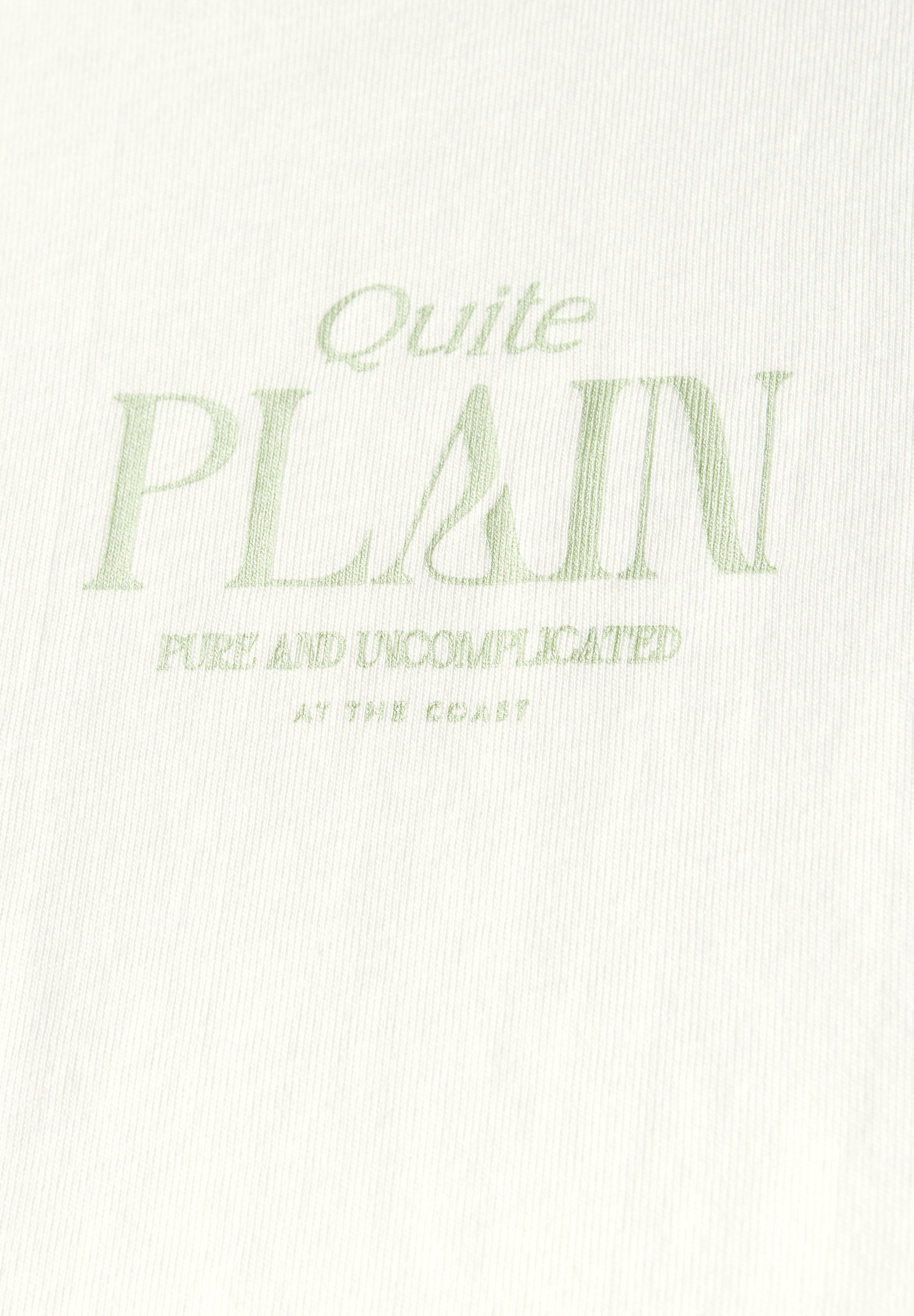 Street One Basic Shirt Damen mit coolem Wording Print