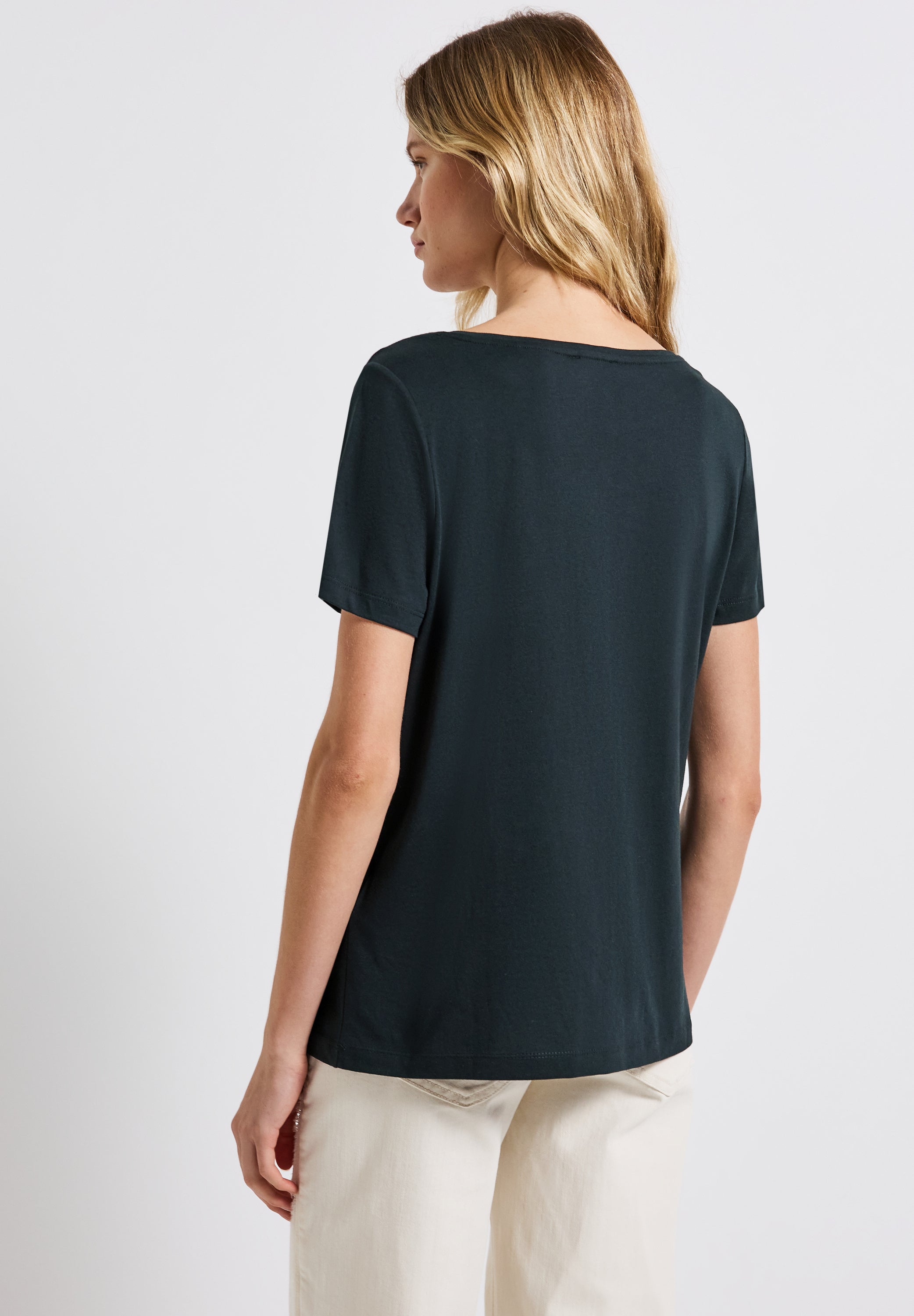 Street One T-Shirt Damen Modernes Wording Print Komfortabel