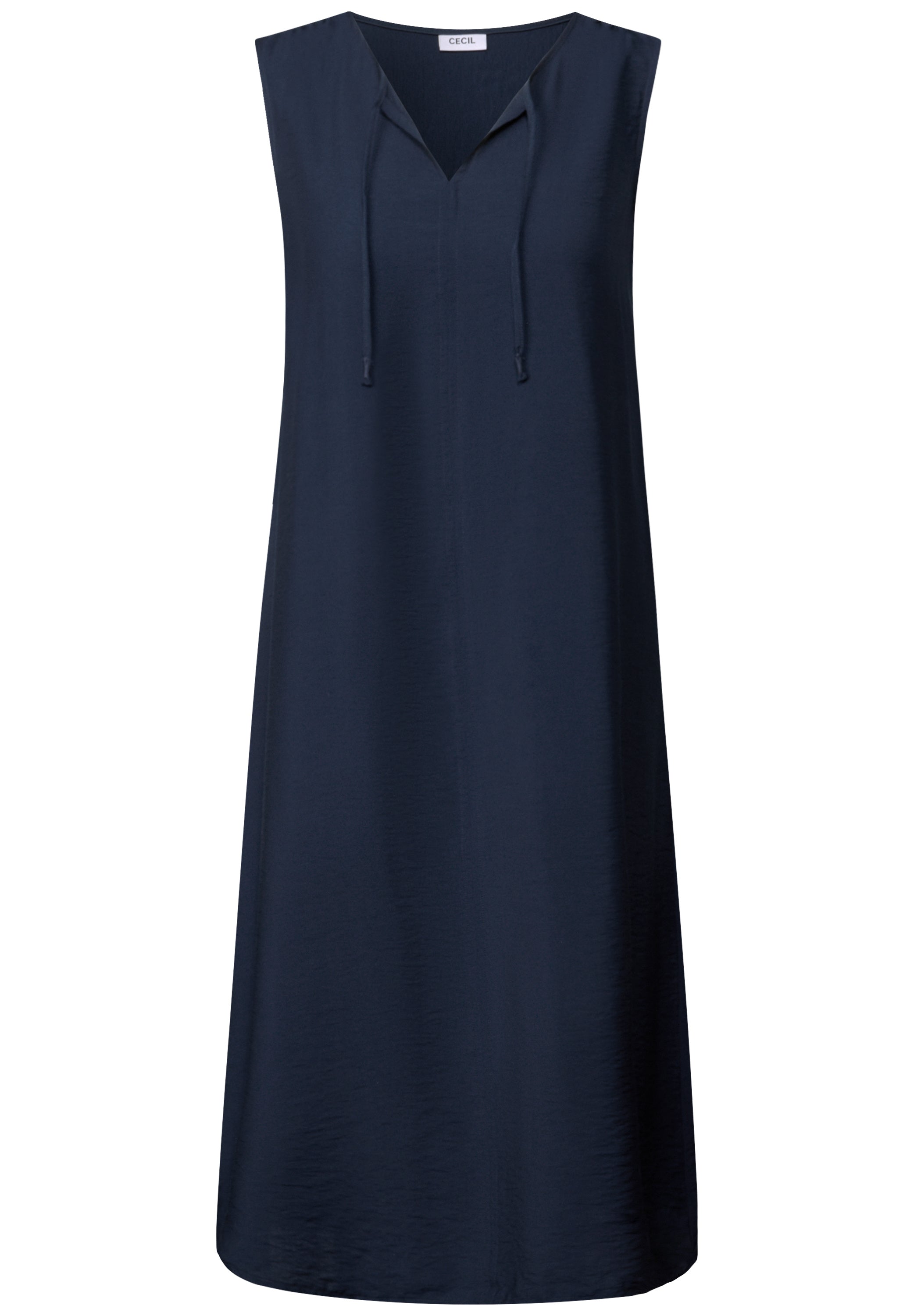 CECIL Midi-Kleid Damen Schlitz Ausschnitt Luftig